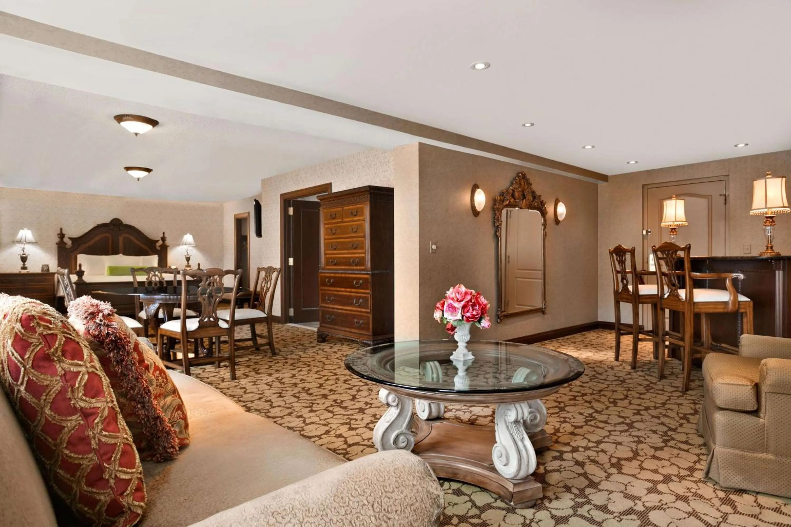 Living room in Hilton Garden Inn Rochester/Pittsford