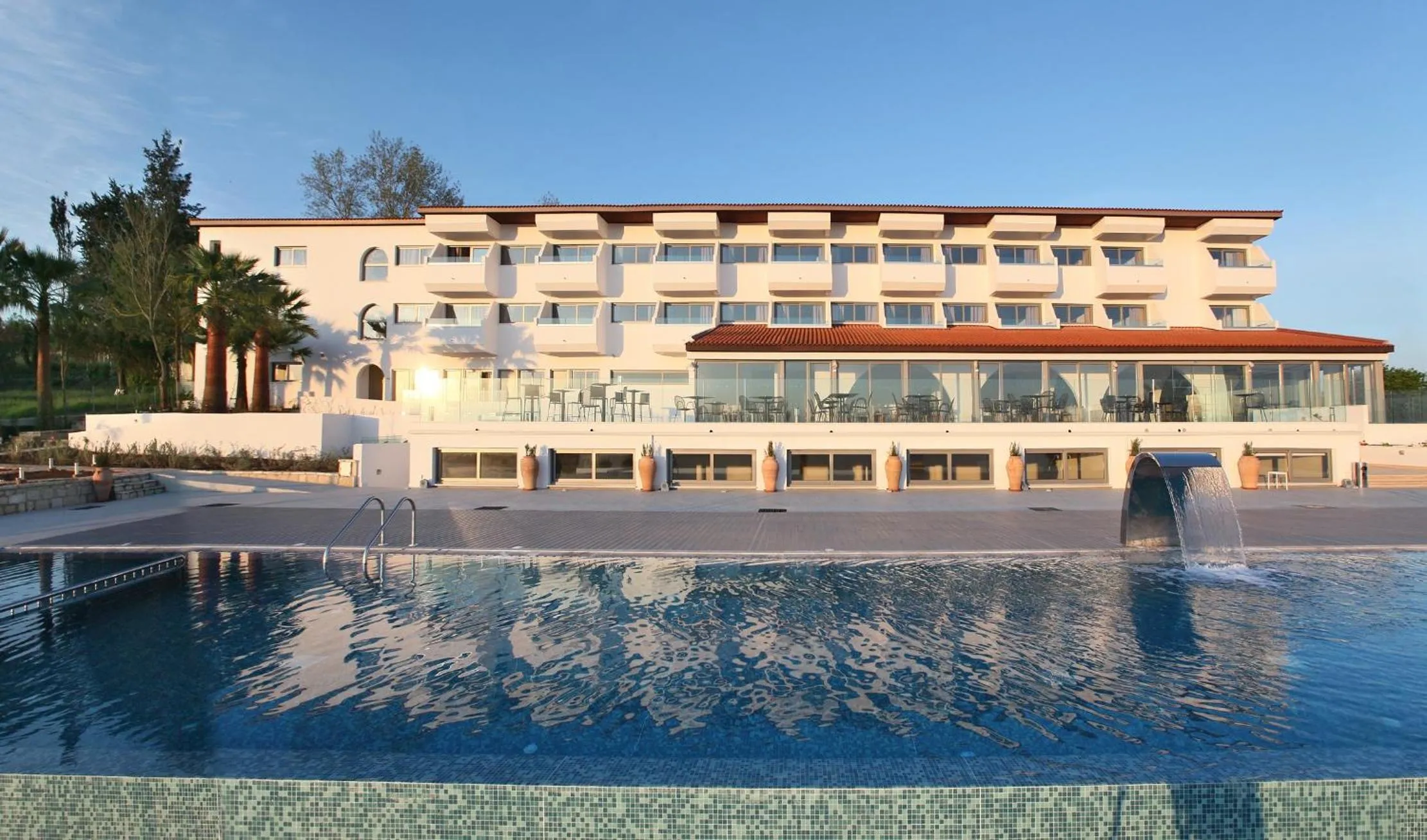 Swimming pool in Droushia Heights Hotel