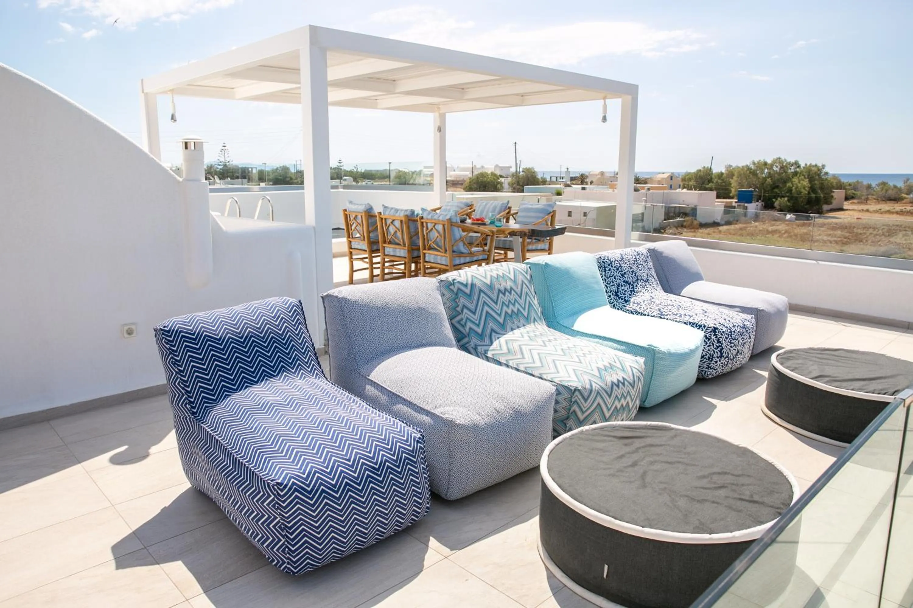 Balcony/Terrace in Aegean Melody Suites & Villas