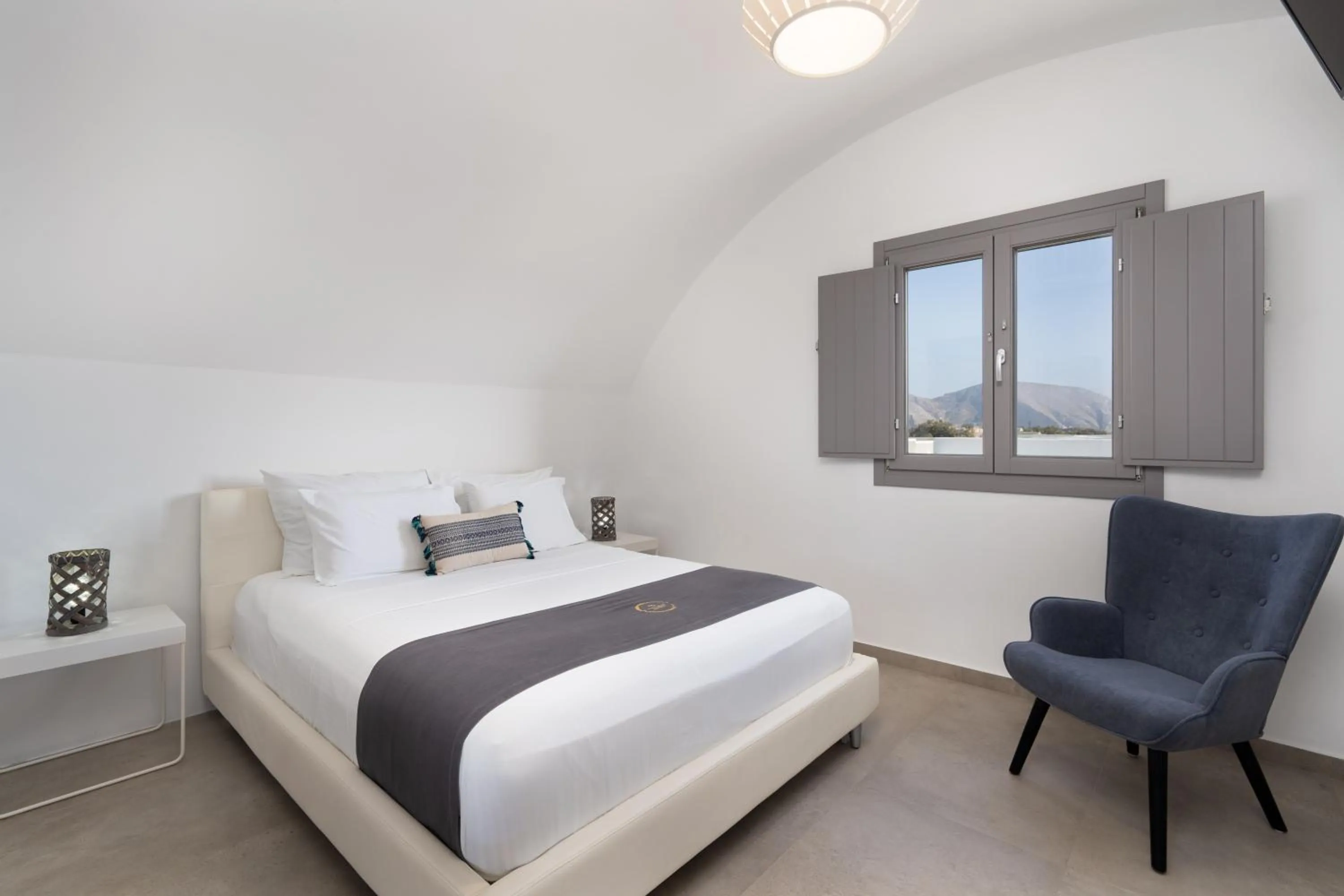 Bedroom, Bed in Aegean Melody Suites & Villas