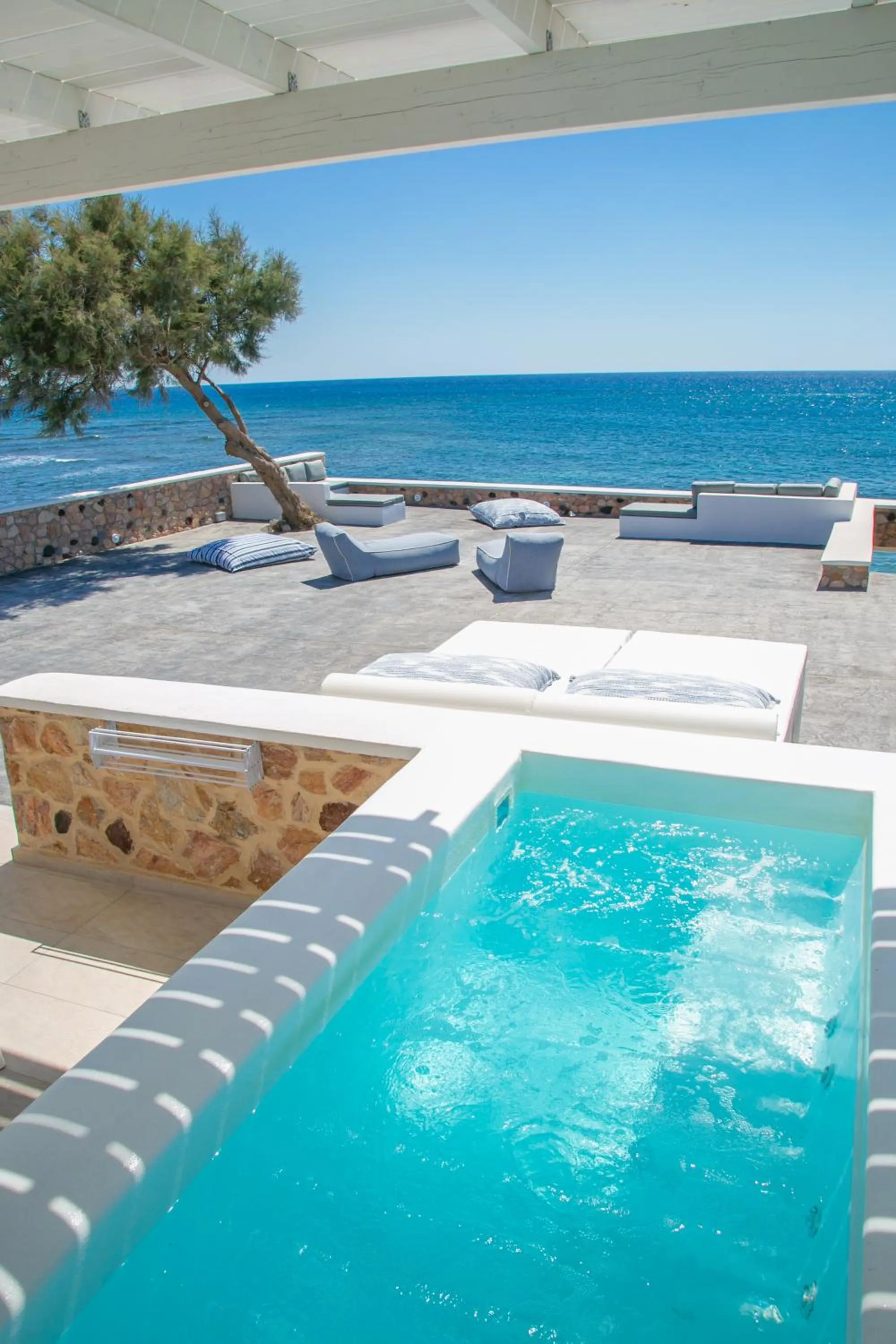 Sea view in Aegean Melody Suites & Villas