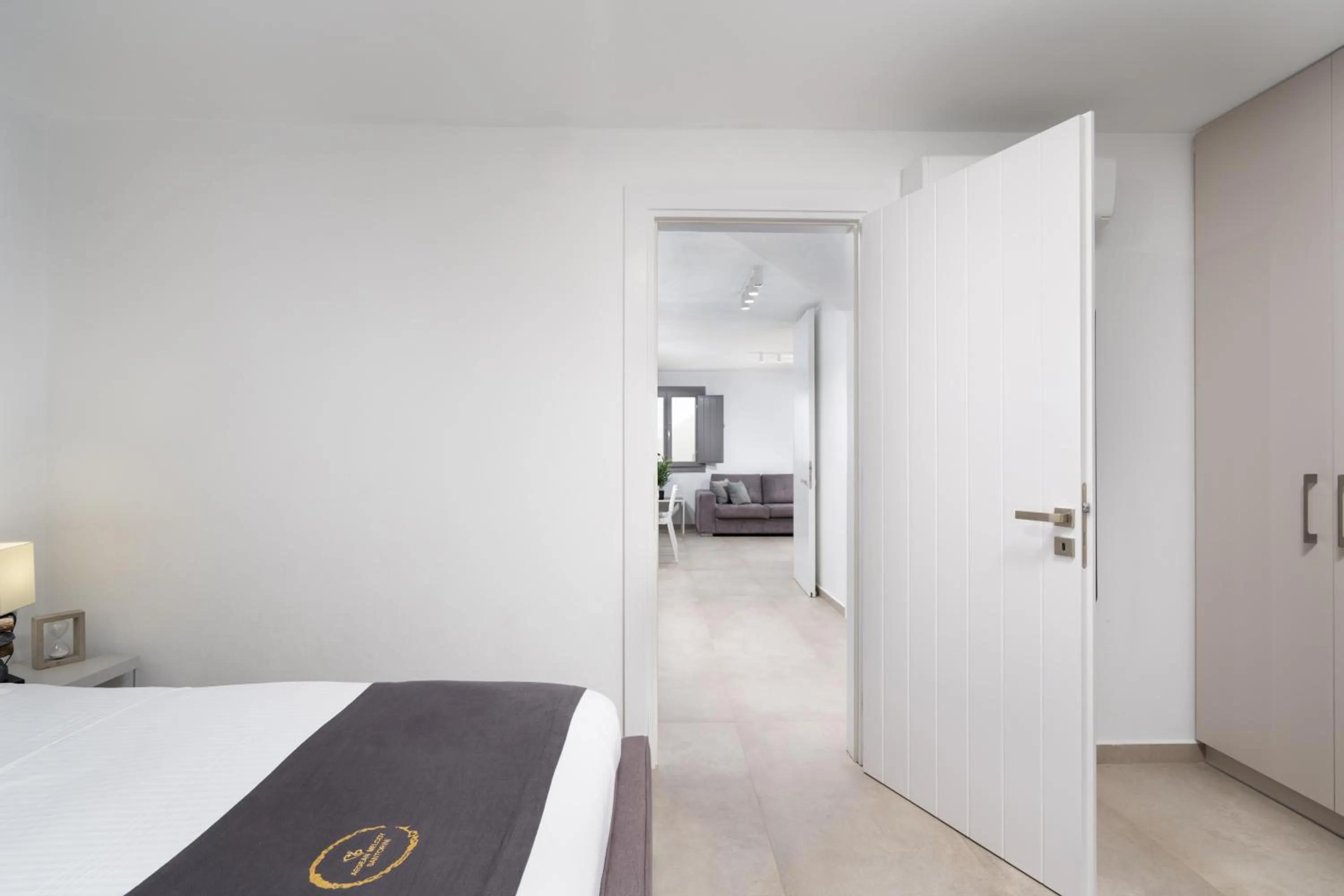 Bedroom, Bed in Aegean Melody Suites & Villas