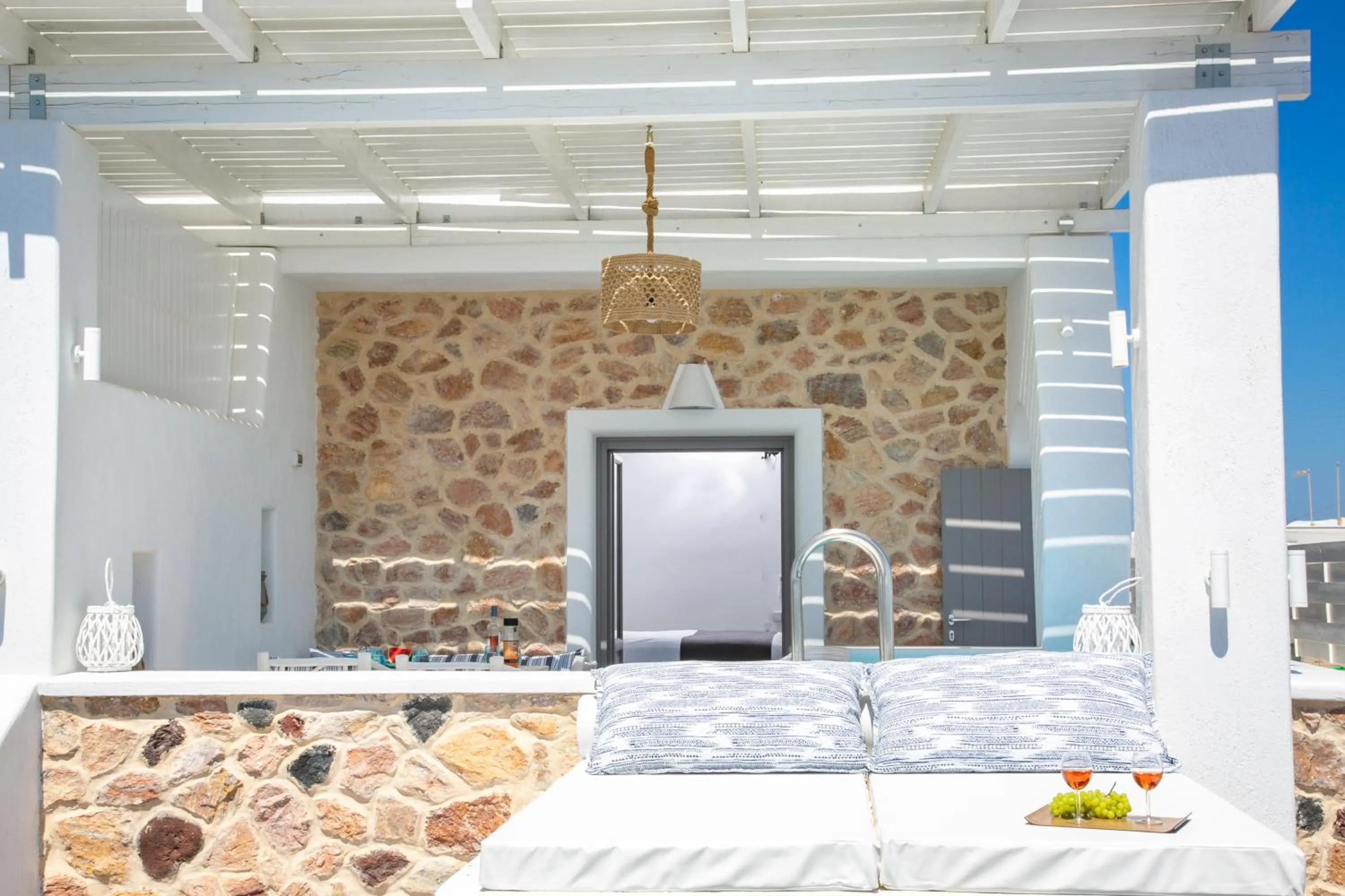 Facade/entrance in Aegean Melody Suites & Villas