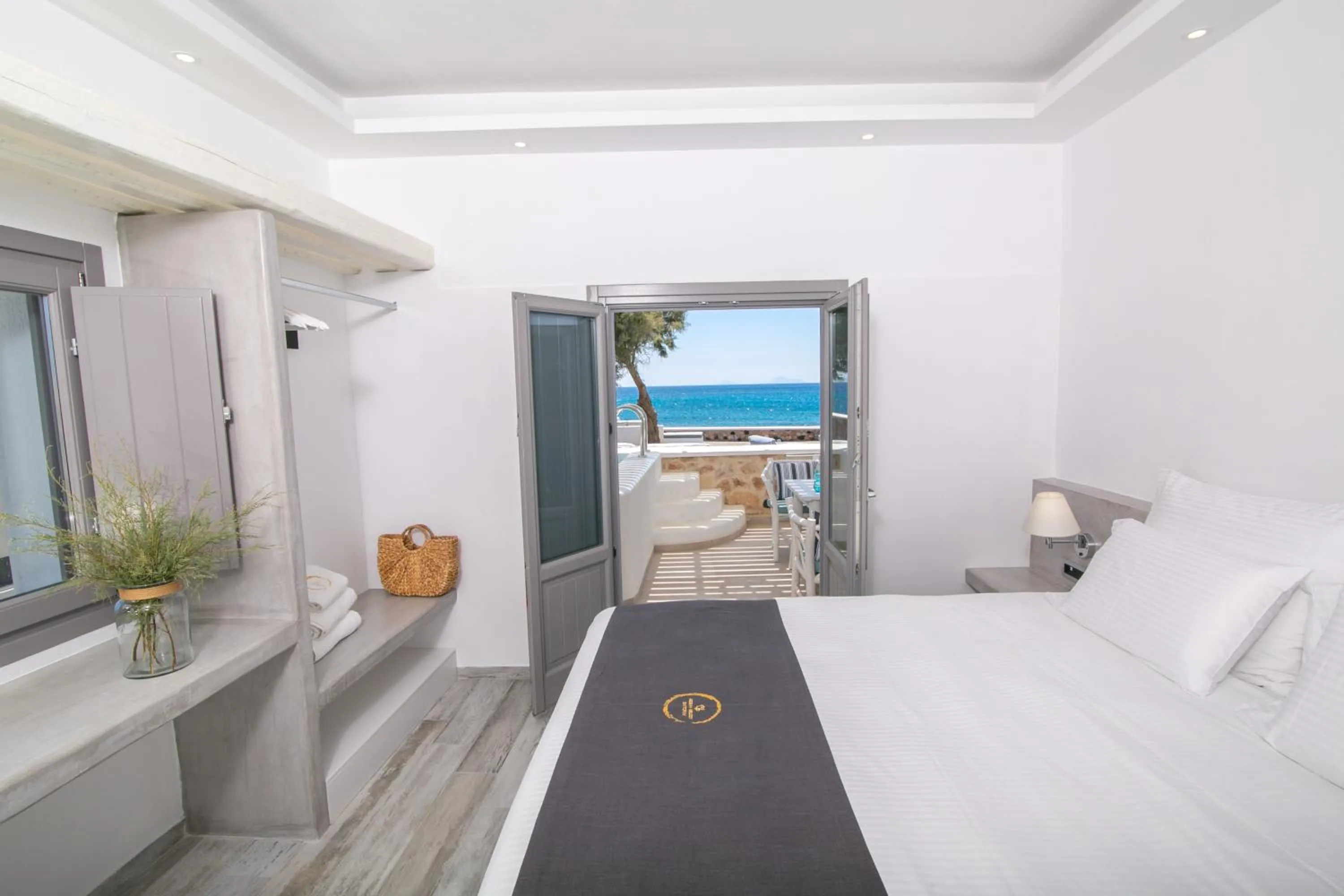 Bedroom, Bed in Aegean Melody Suites & Villas