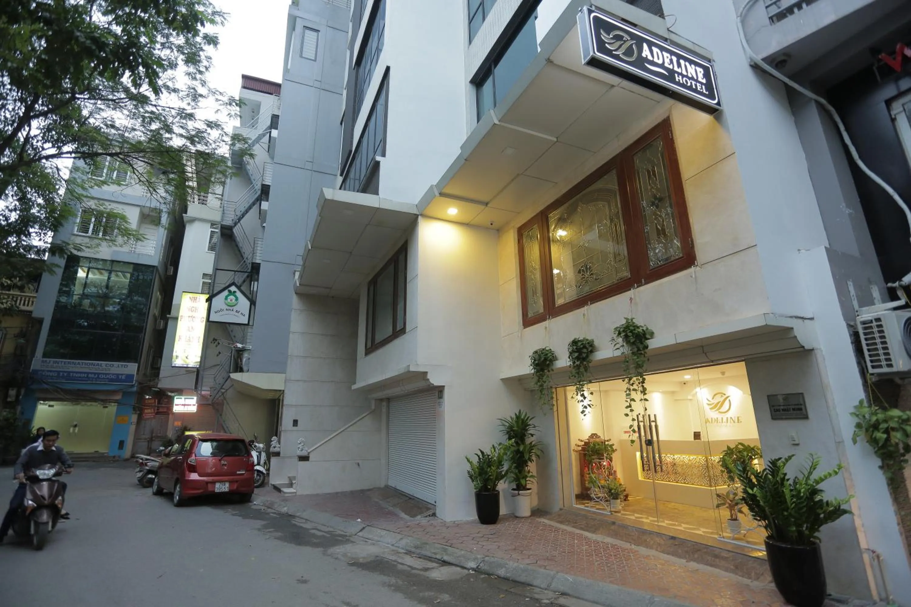 Property building in Adeline Hotel Hanoi