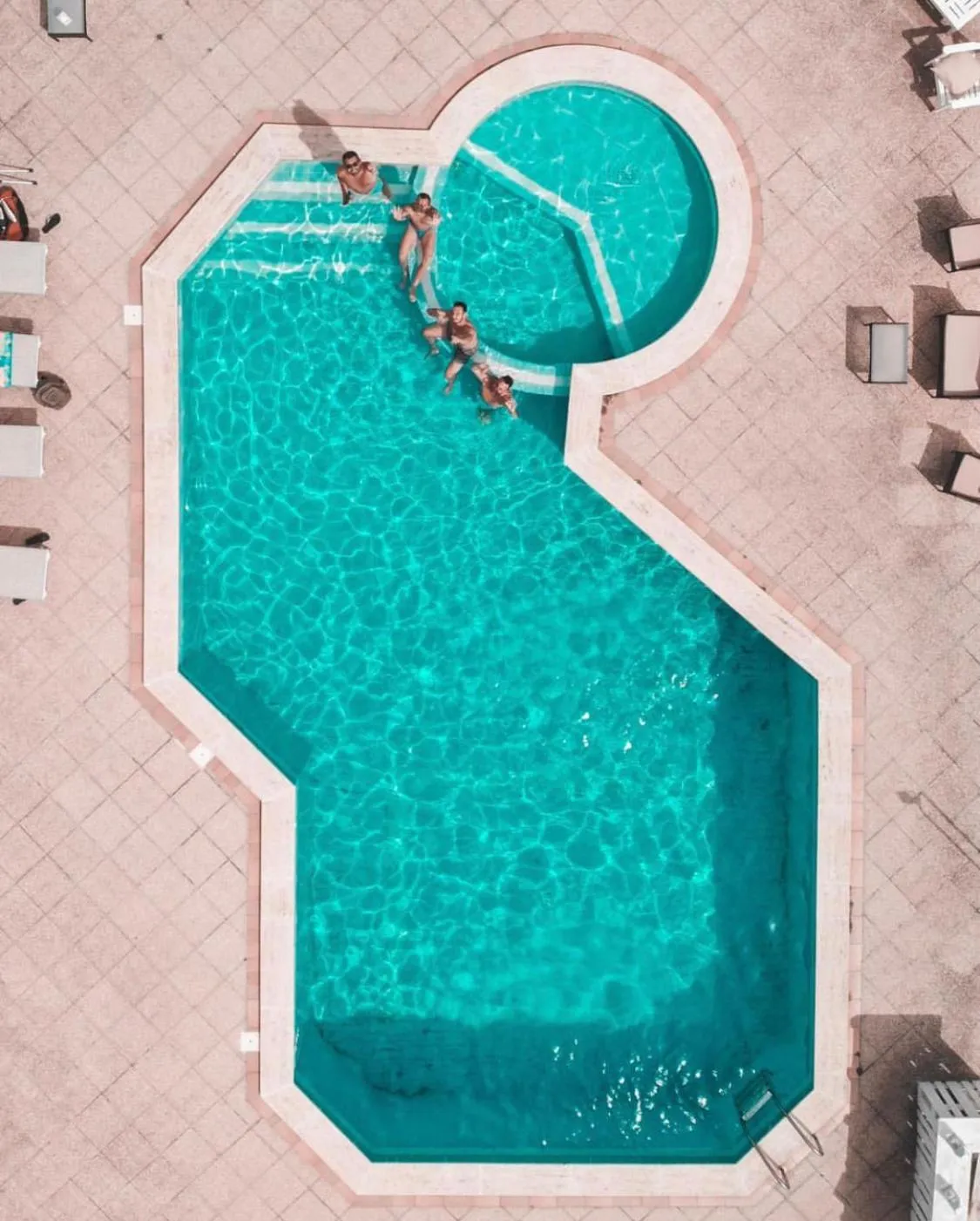 Swimming pool in PepeRosa B&B and Events