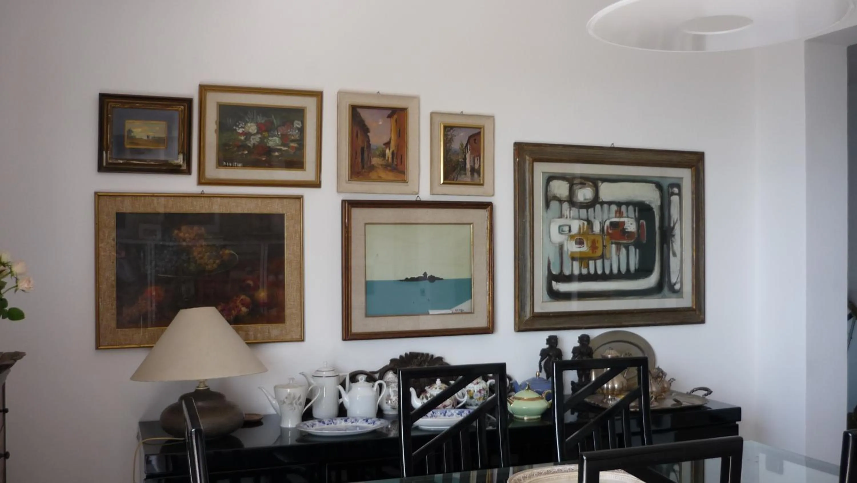 Seating area in IL golfo artisti e poeti villa thea