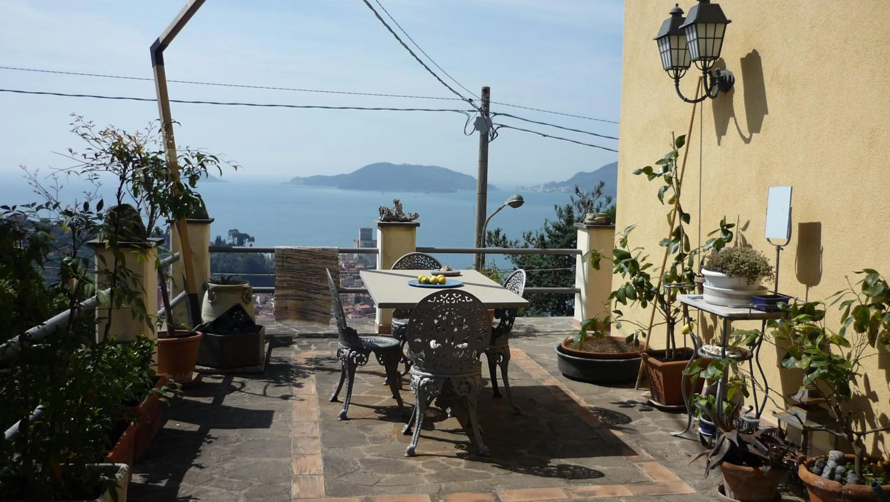 View (from property/room) in IL golfo artisti e poeti villa thea