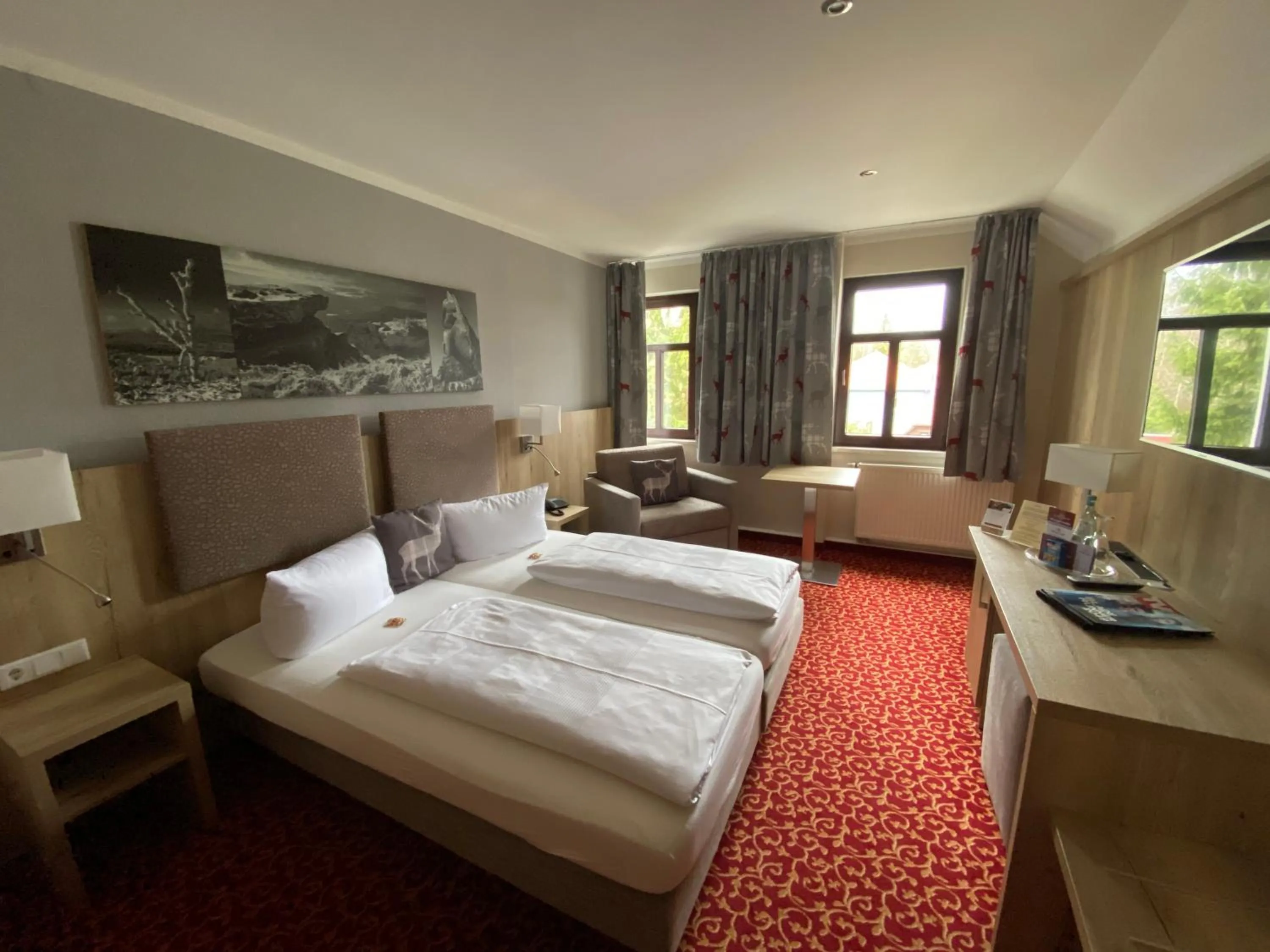 Bed in Parkhotel Margaretenhof