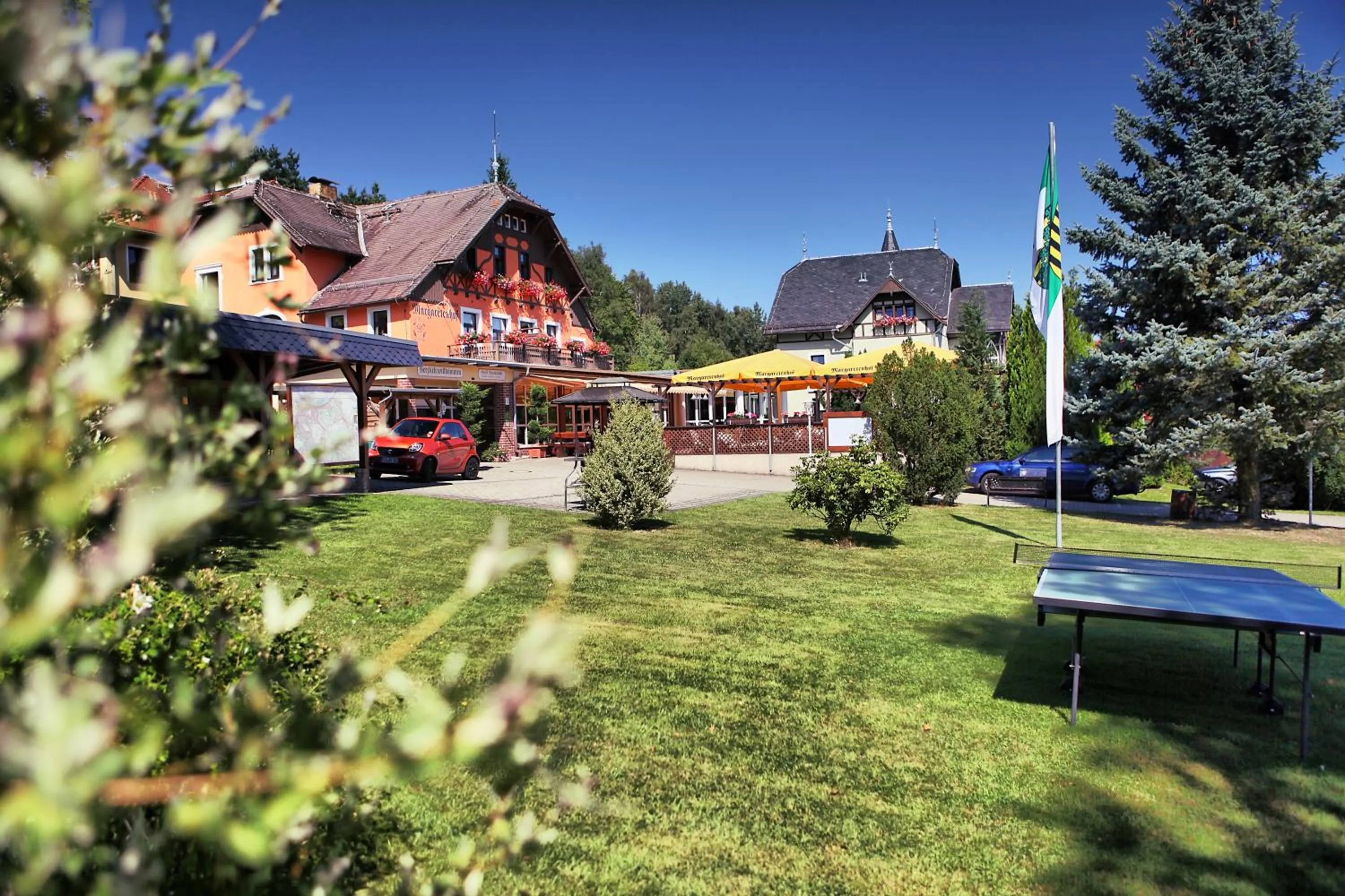 Table tennis in Parkhotel Margaretenhof