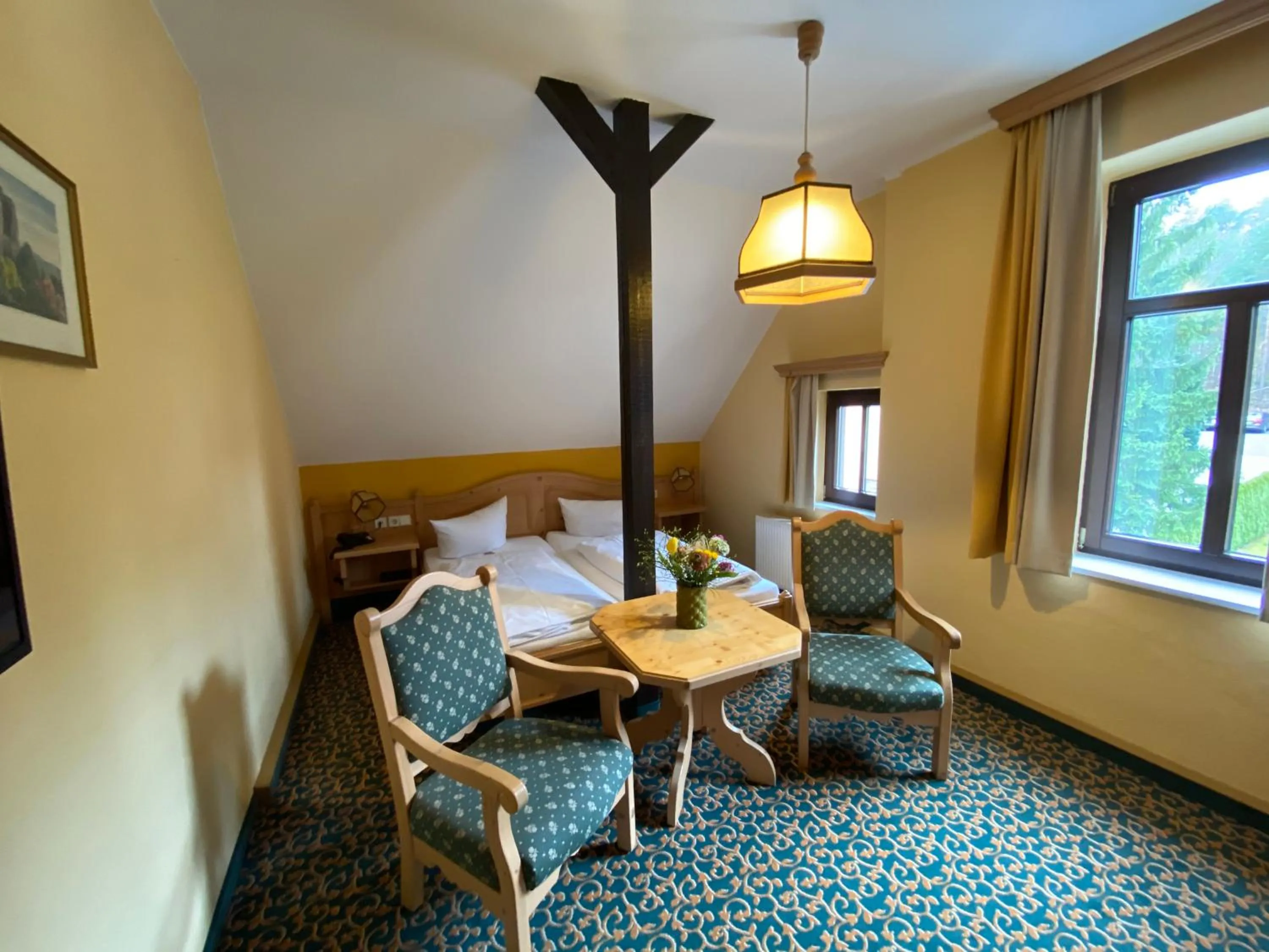 Bed in Parkhotel Margaretenhof