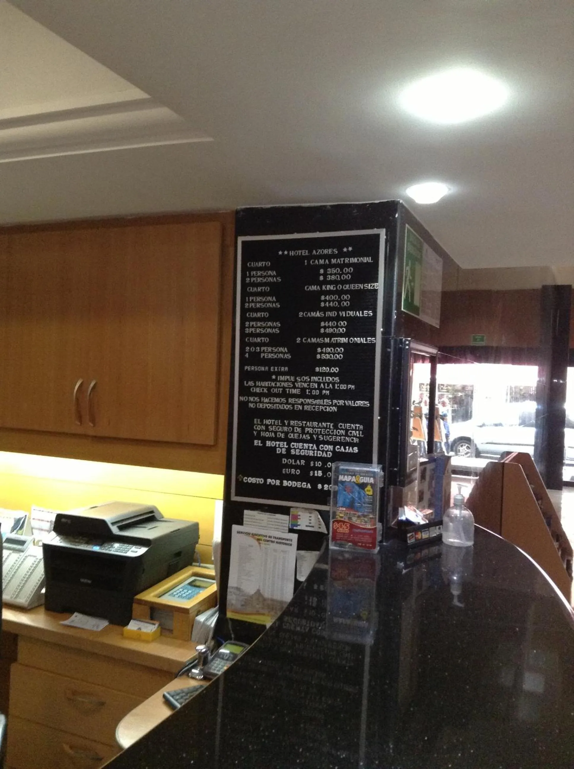 Lobby or reception in Hotel Azores