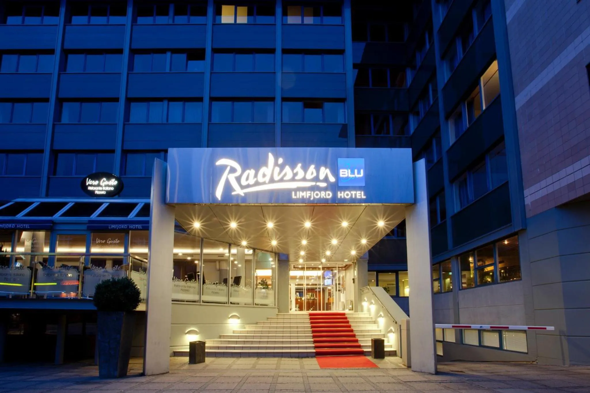 Facade/entrance in Radisson Blu Limfjord Hotel, Aalborg