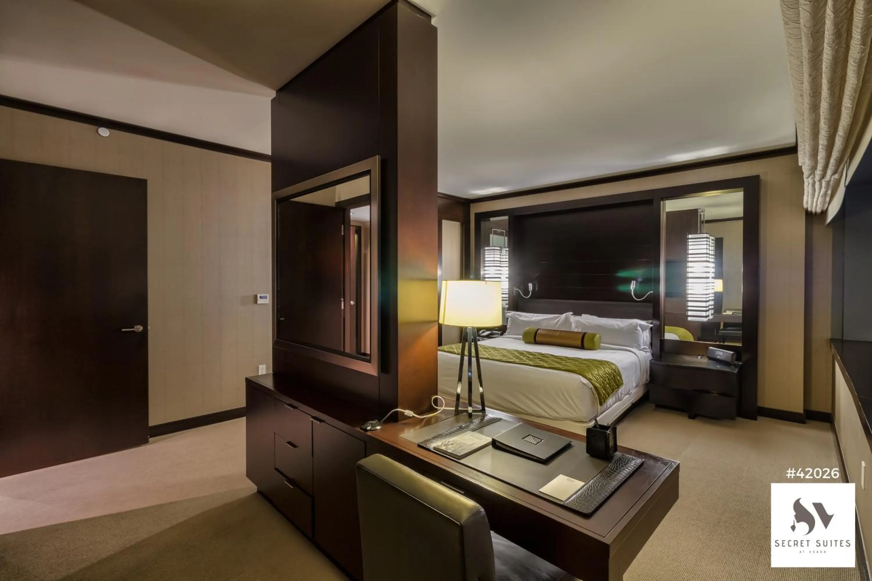 Bed in Secret Suites At Vdara