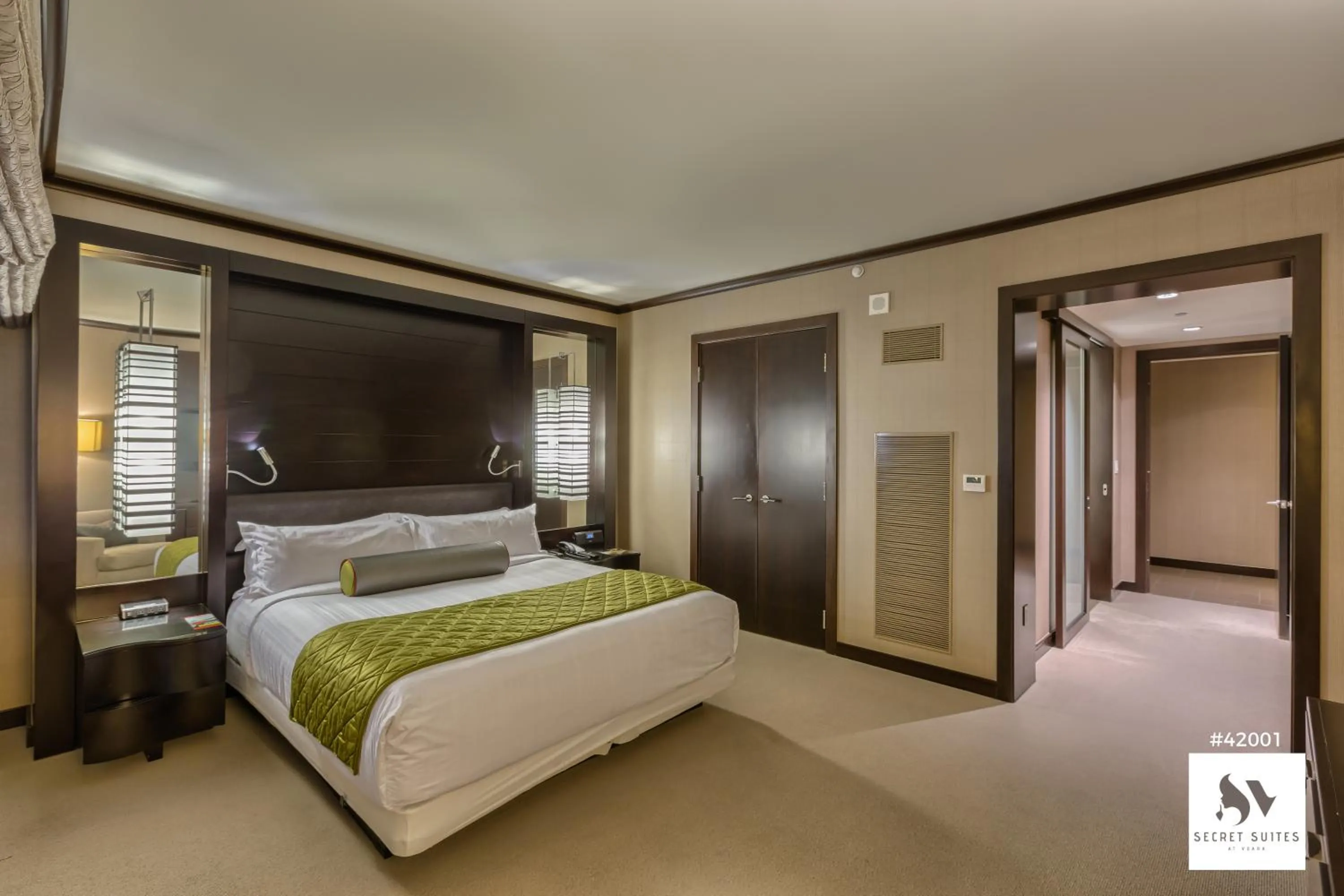 Bed in Secret Suites At Vdara