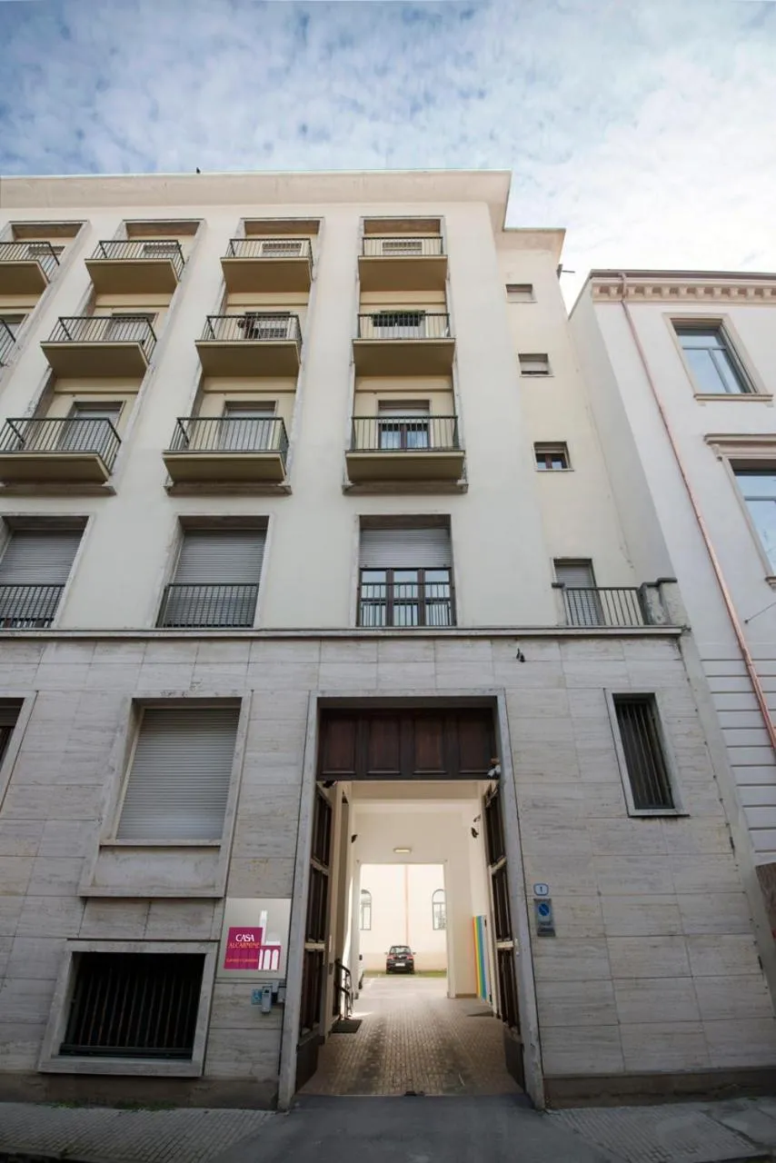 Facade/entrance in Casa Al Carmine