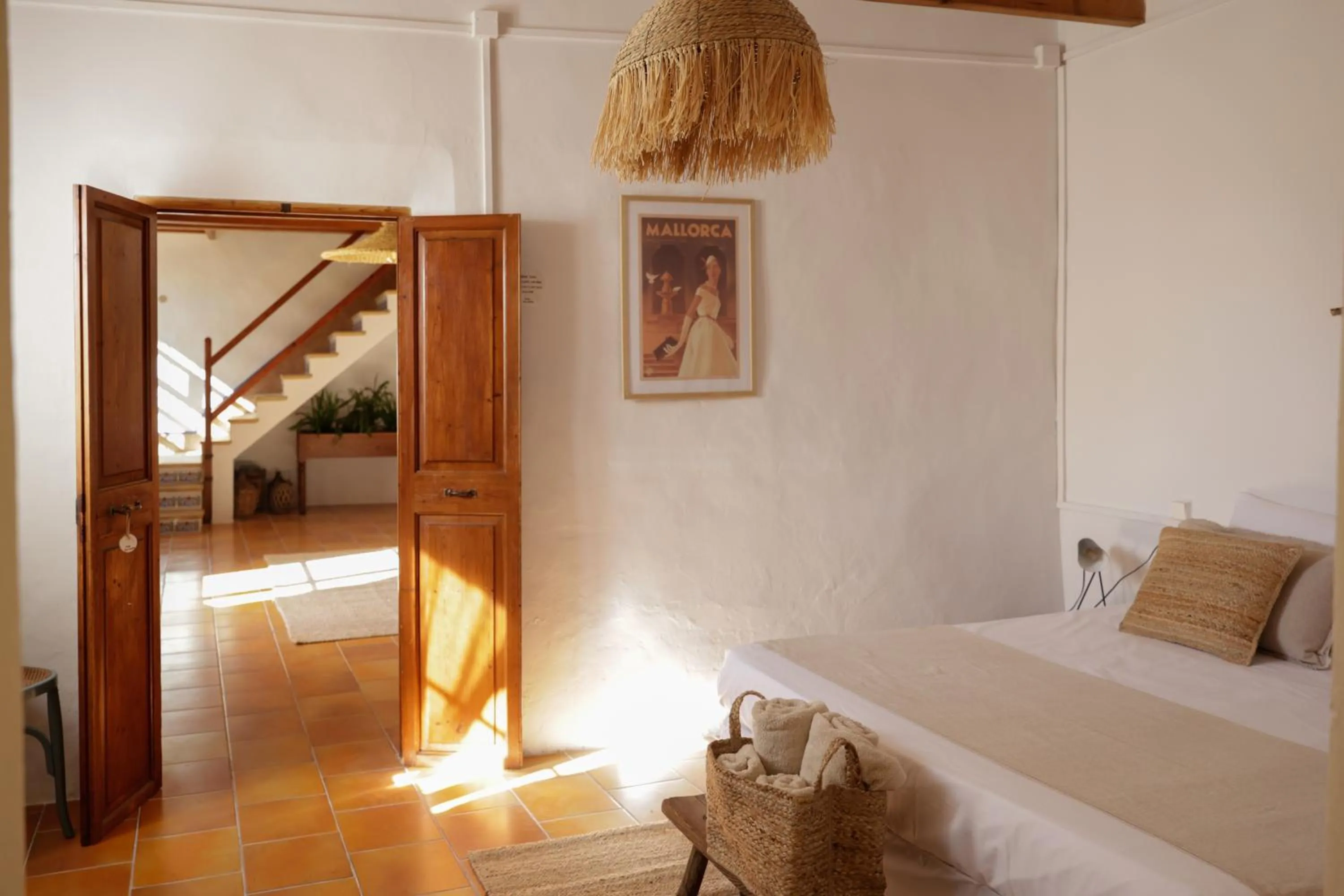 Bed in Agroturismo Finca Son Pieras