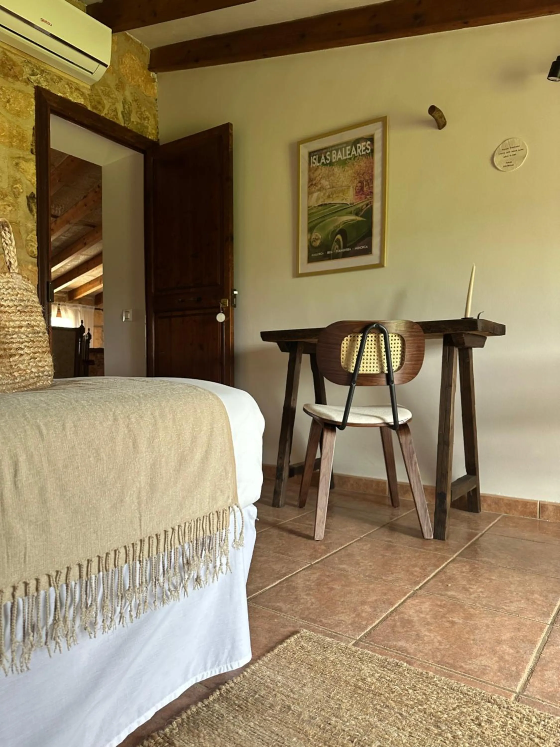 Bed in Agroturismo Finca Son Pieras