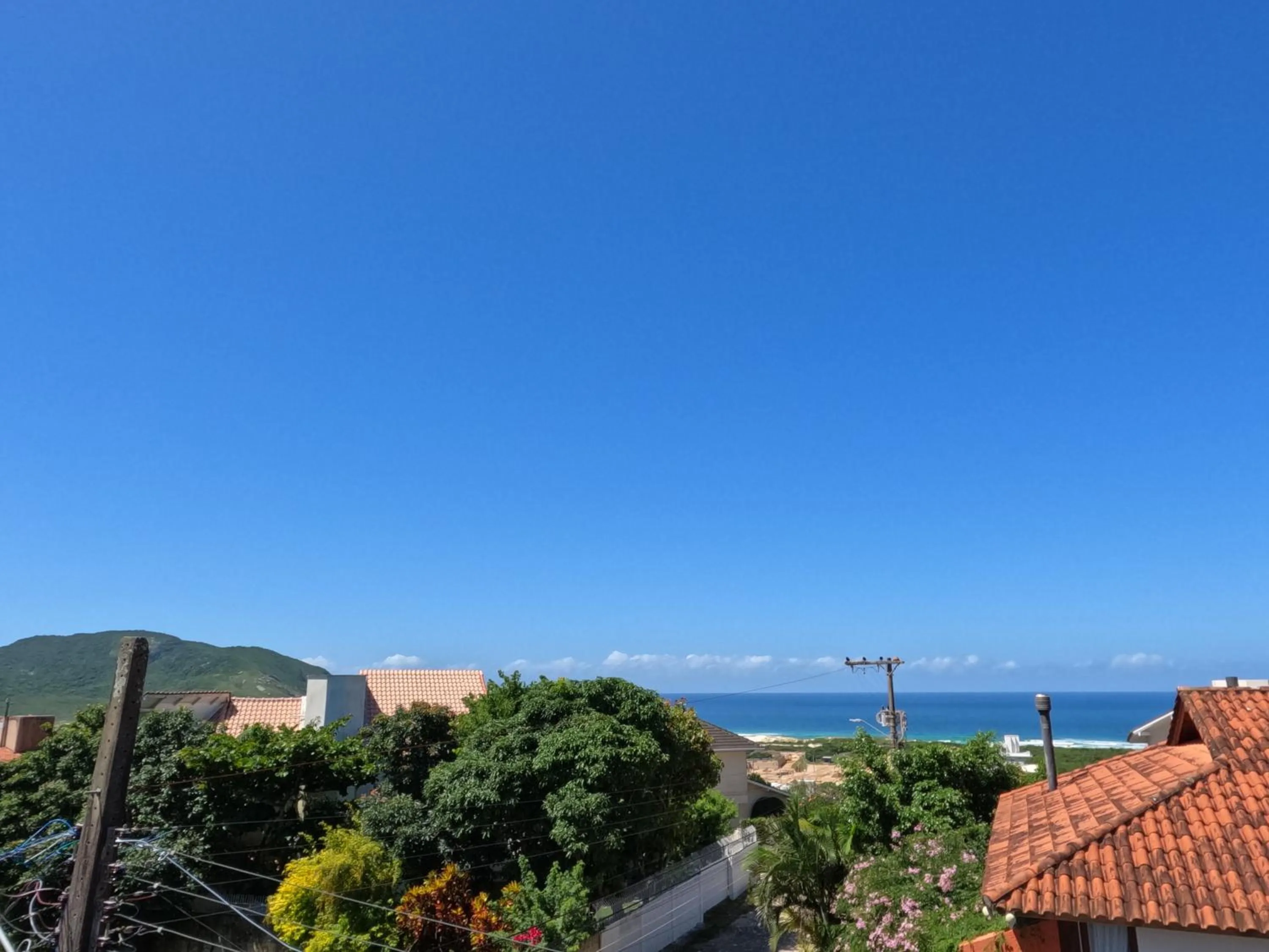 View (from property/room) in Santinho Hostel