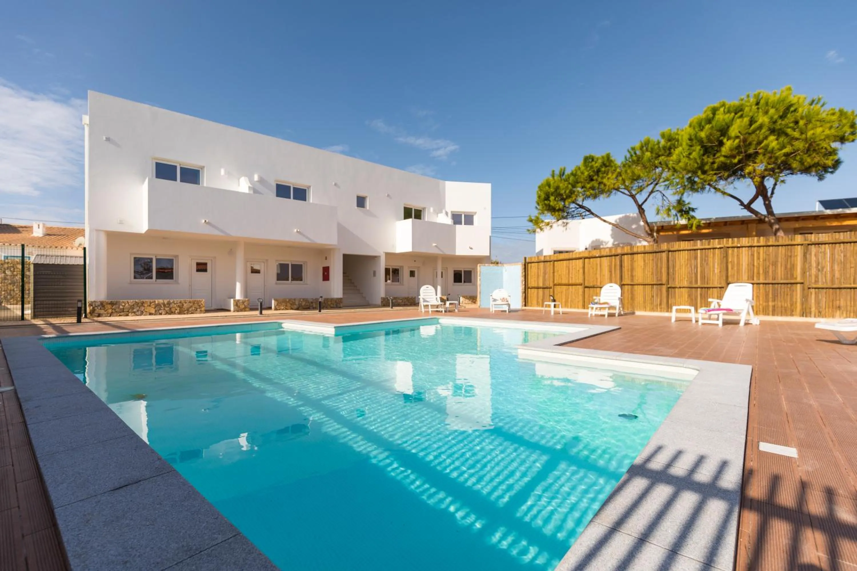 Pool view in Sagres Sun Stay - Surf Camp & Hostel
