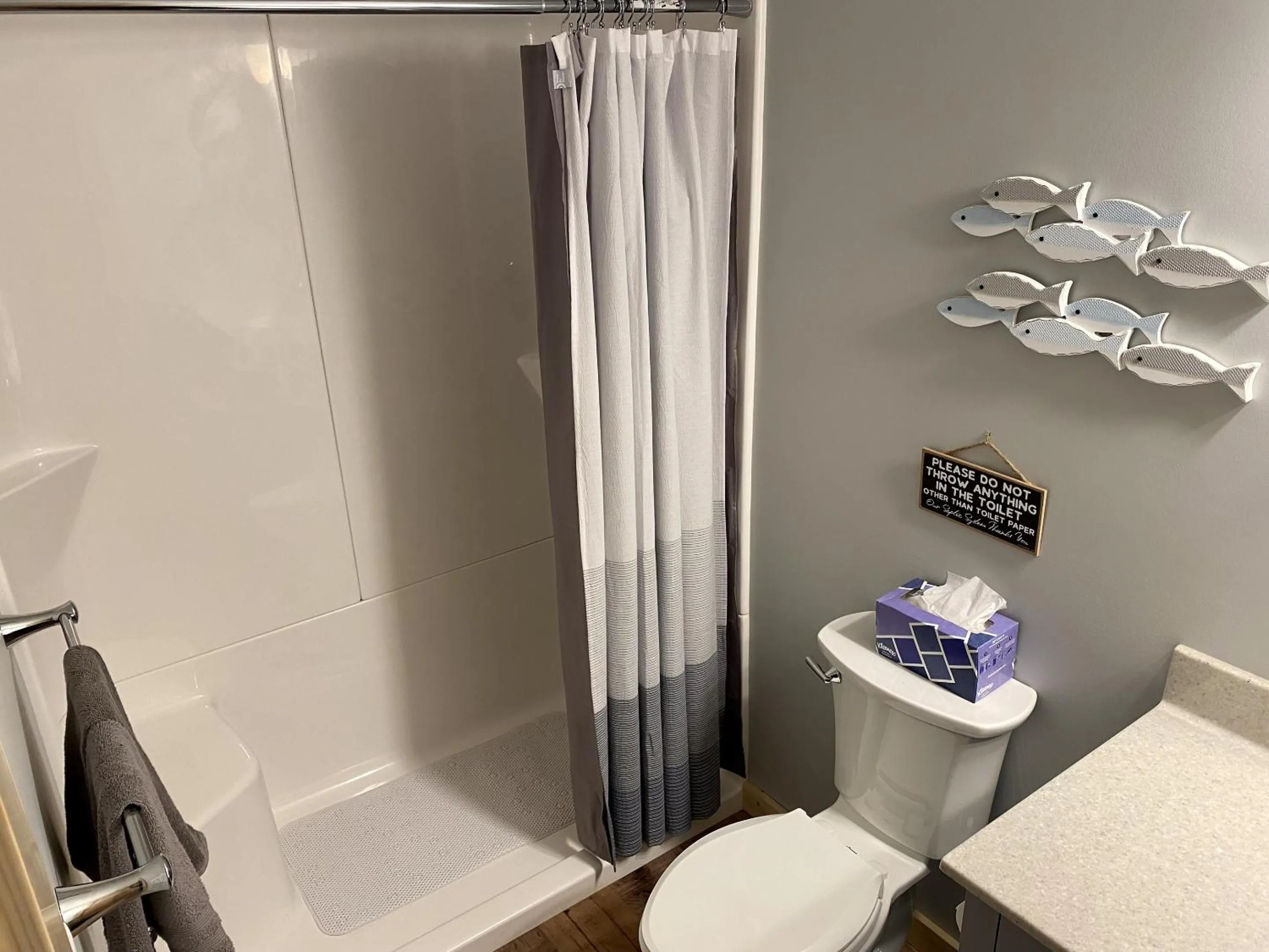 Bathroom in Bodin's Resort