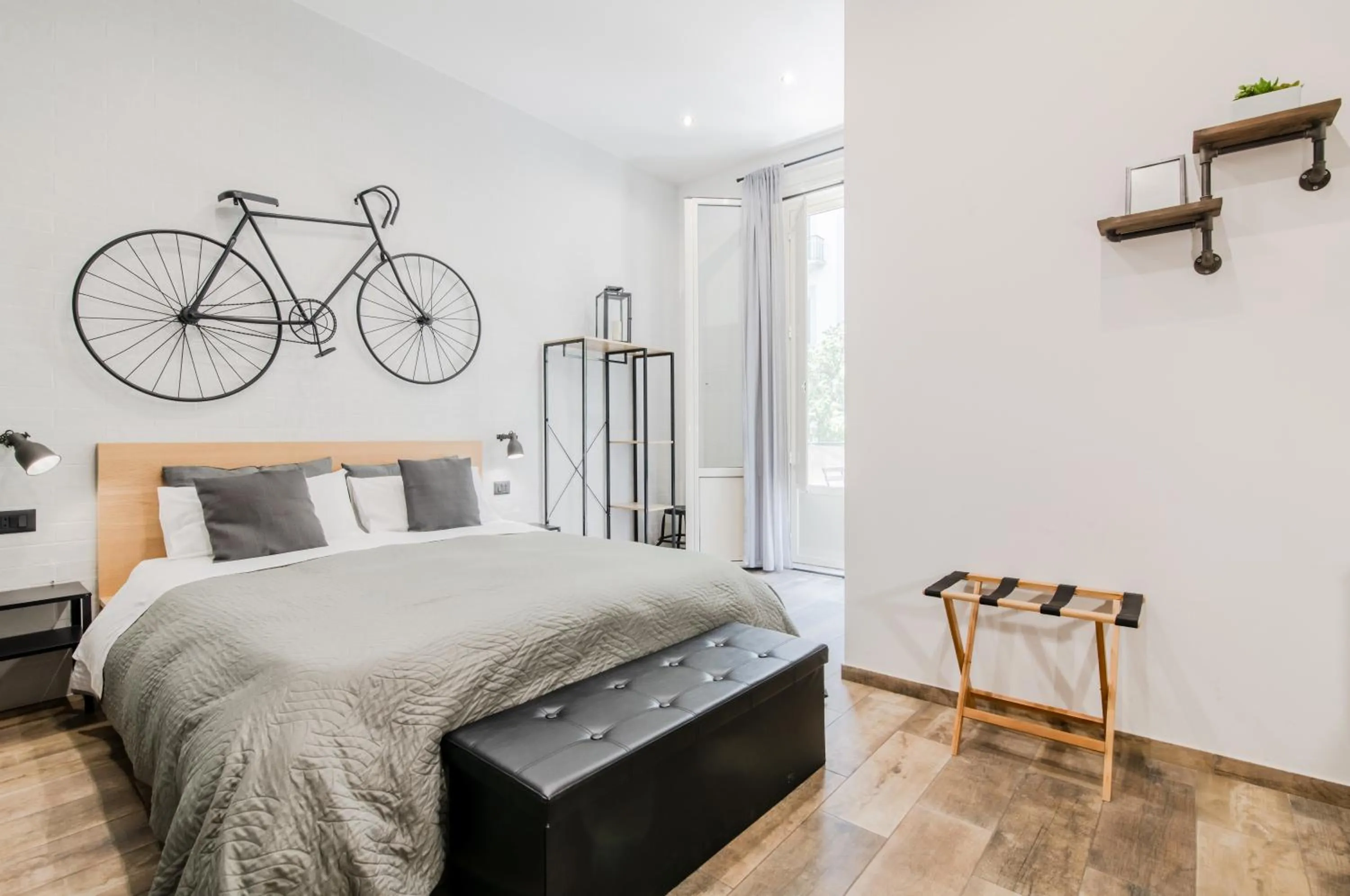 Bedroom, Bed in Panurban Rooms by Wonderful Italy