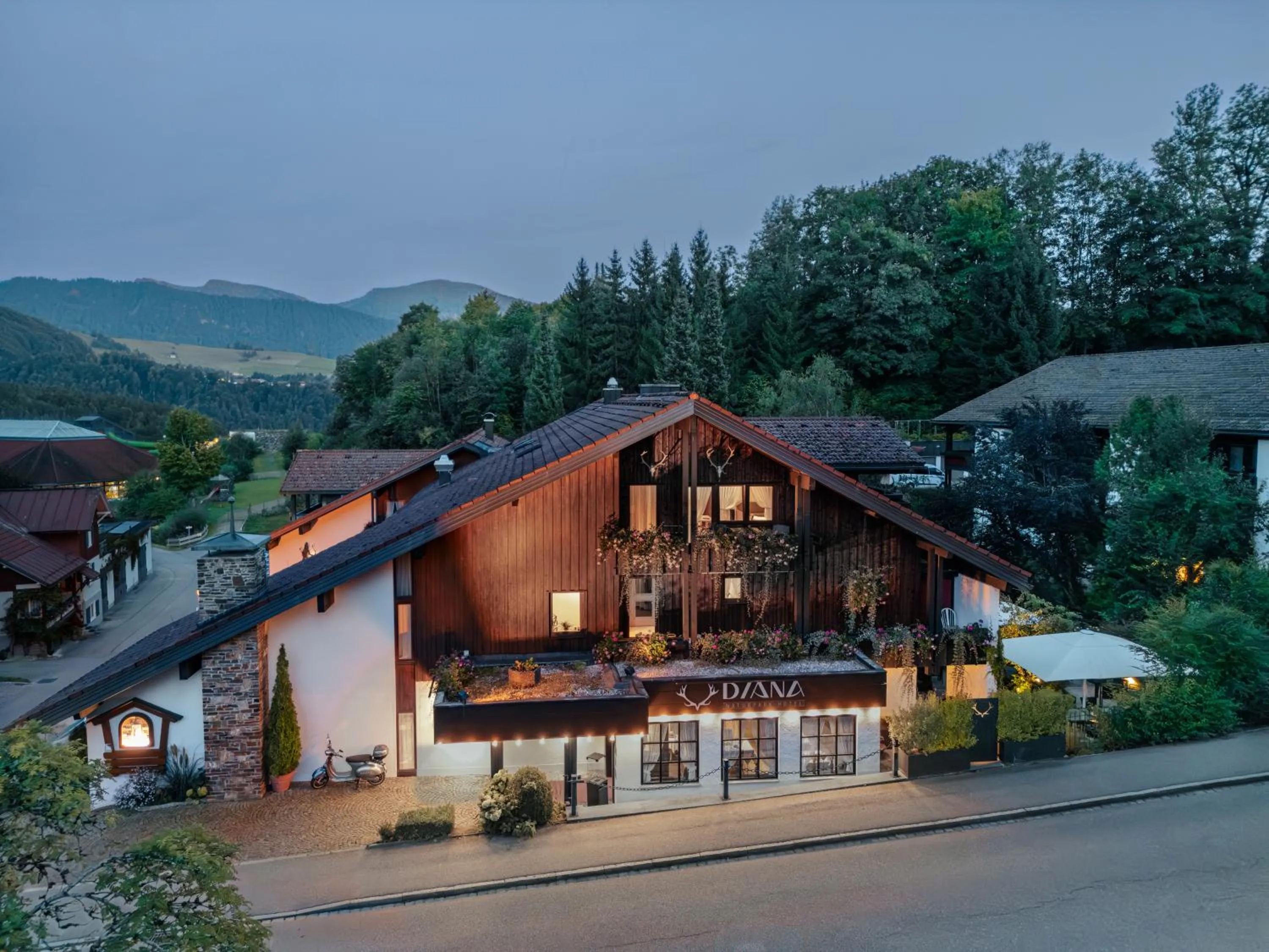 Property building in DIANA Naturpark Hotel - Partnerbetrieb von "Oberstaufen PLUS GOLF"