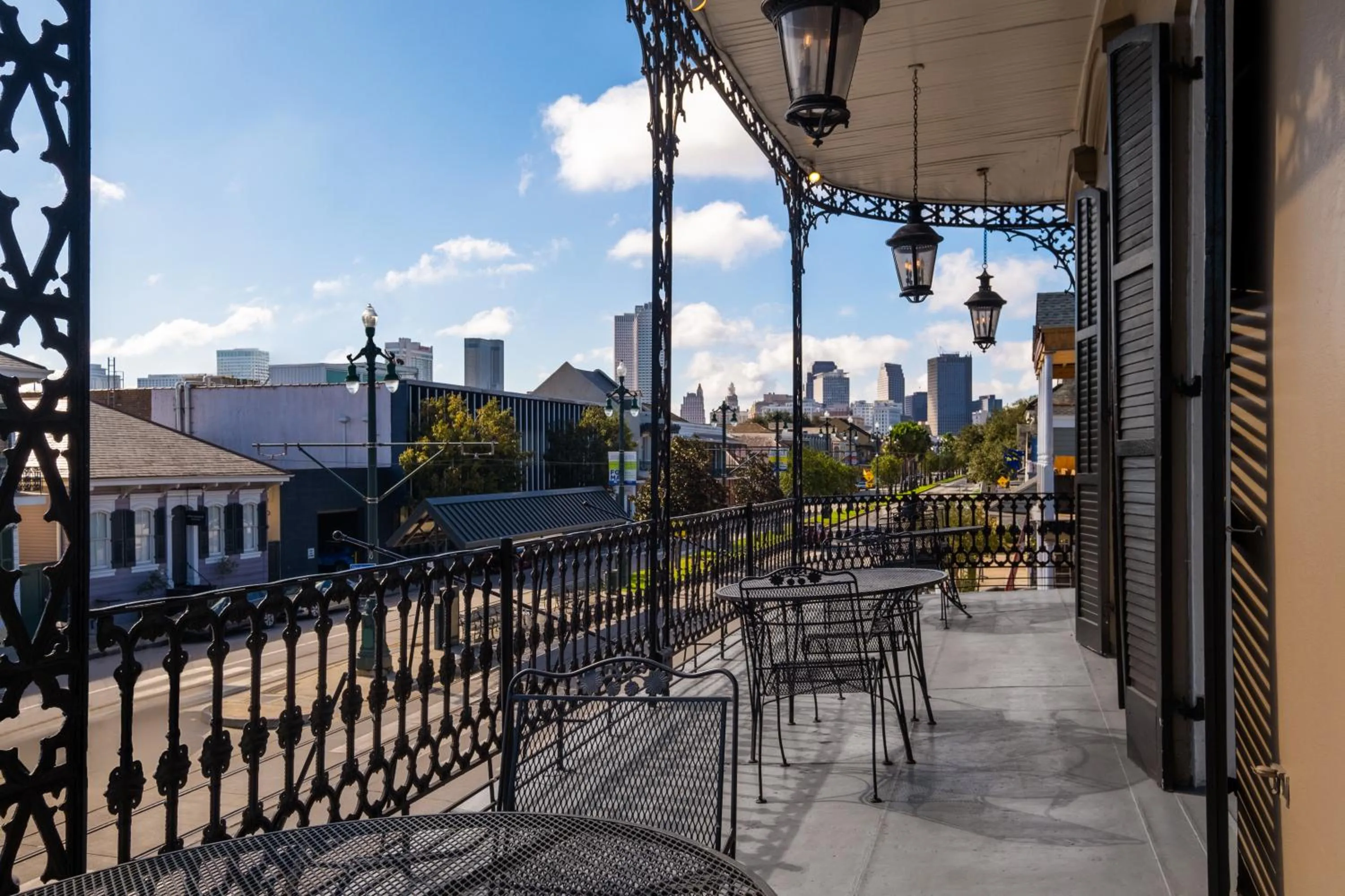 Balcony/Terrace in New Orleans Courtyard Hotel by the French Quarter