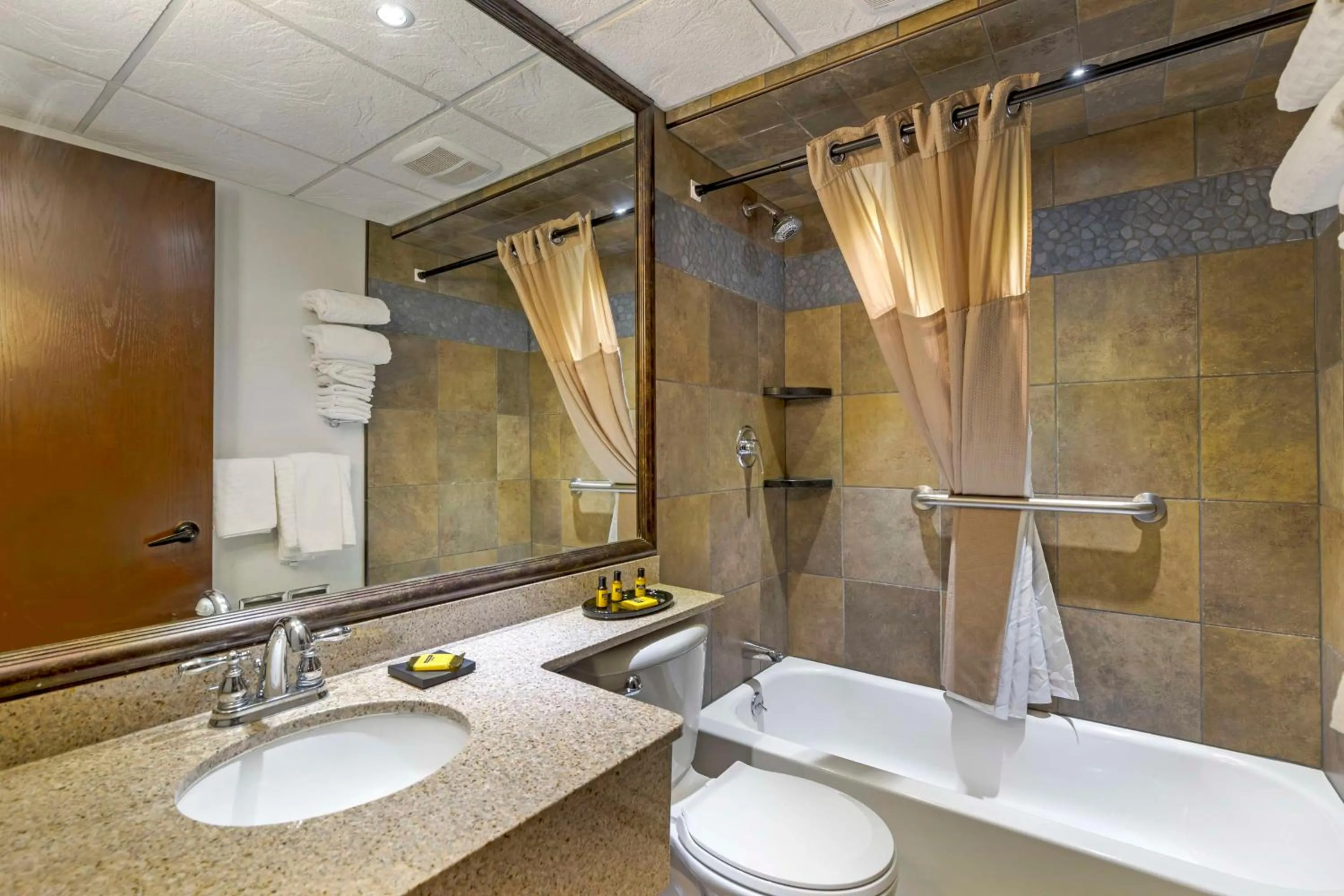 Bathroom in Best Western Plus Longbranch Hotel & Convention Center