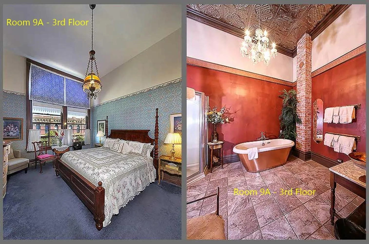 Bed in The Palace Hotel