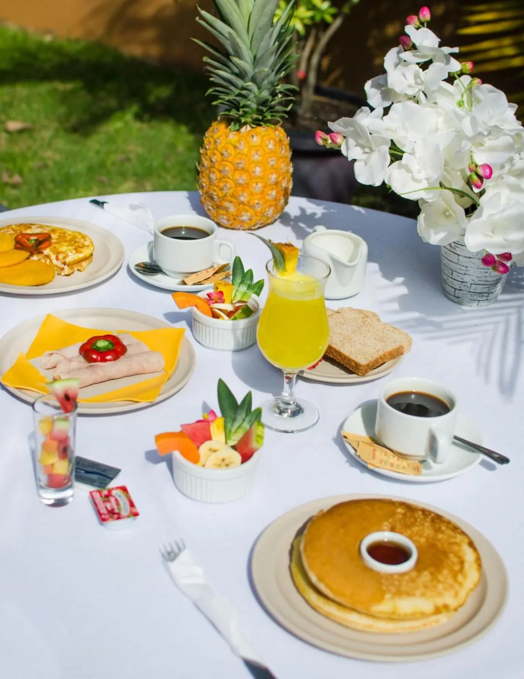 Continental breakfast in Hotel La Casa de la Abuela