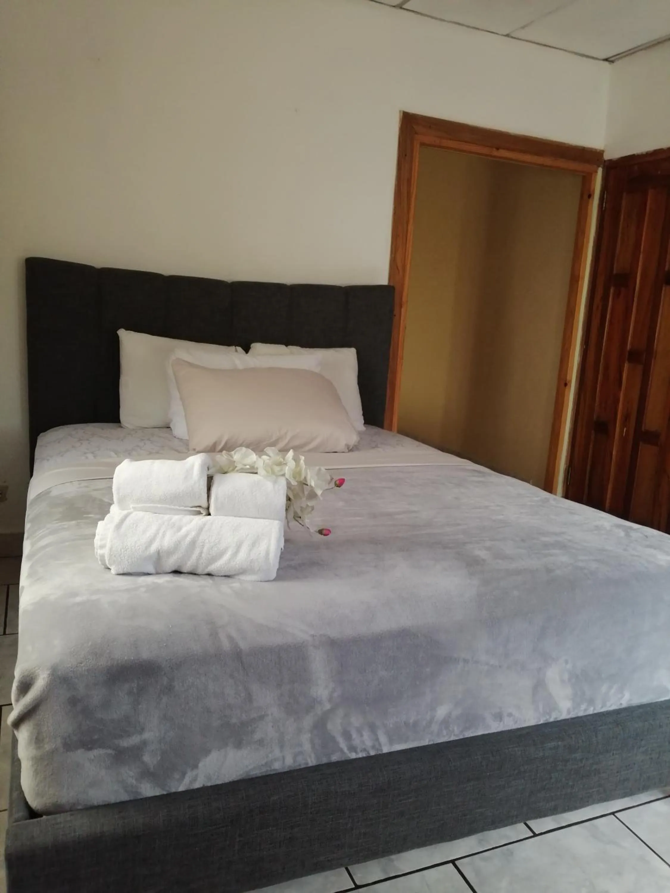 Bed in Hotel La Casa de la Abuela