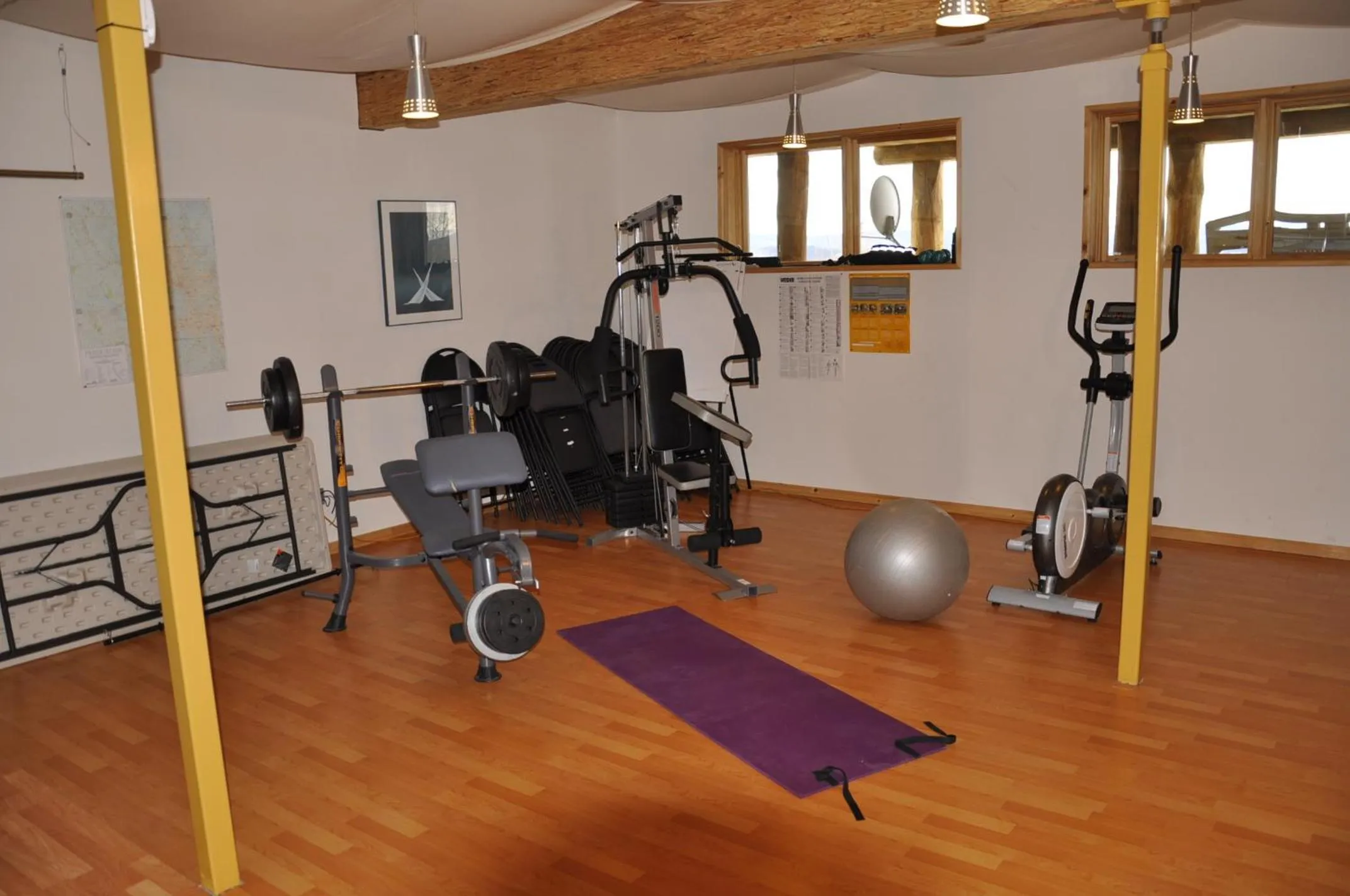 Fitness centre/facilities in Williston Lake Resort