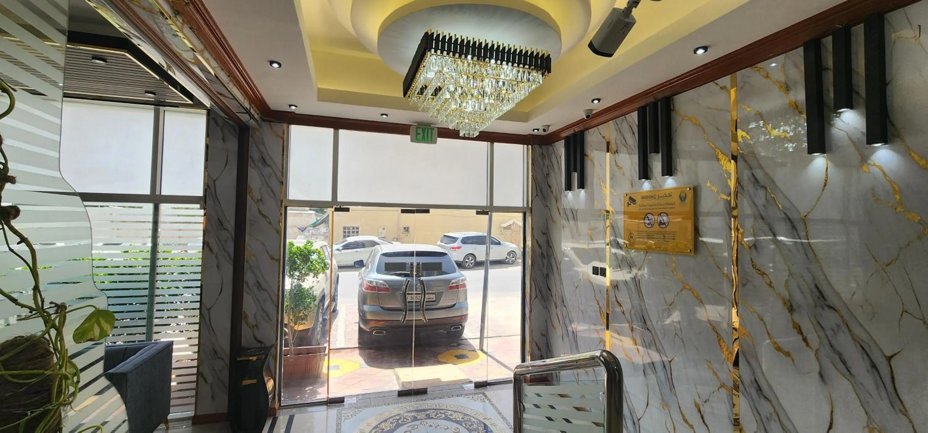 Facade/entrance in Al Smou Hotel Apartments - MAHA HOSPITALITY GROUP