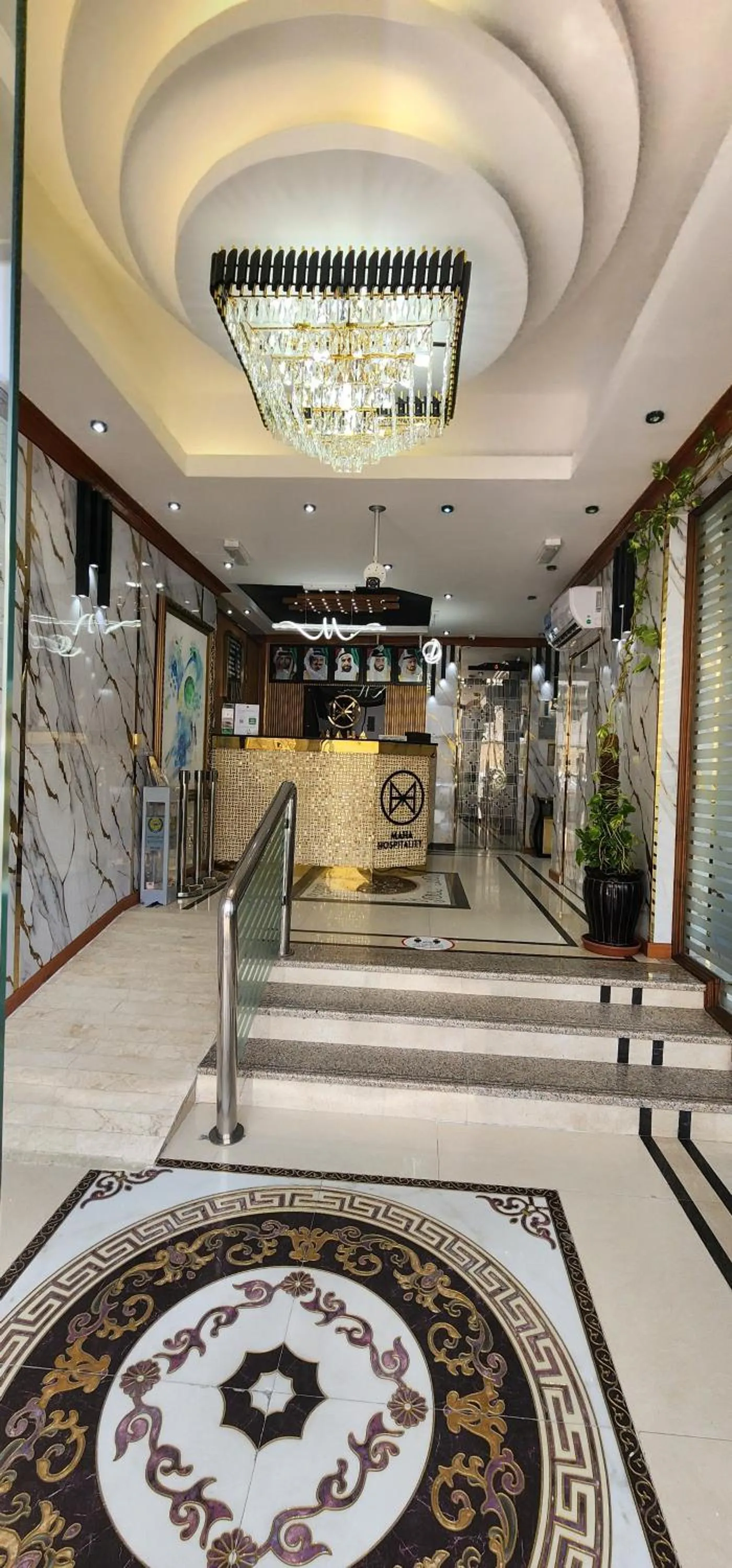 Lobby or reception in Al Smou Hotel Apartments - MAHA HOSPITALITY GROUP