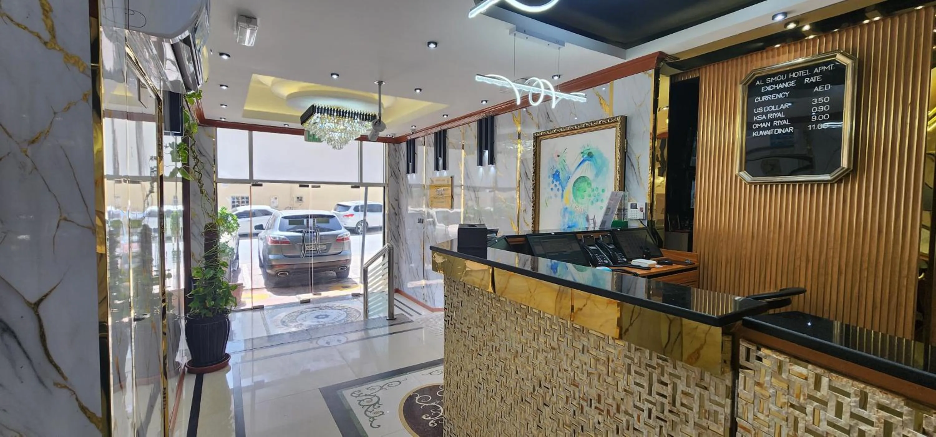 Facade/entrance in Al Smou Hotel Apartments - MAHA HOSPITALITY GROUP