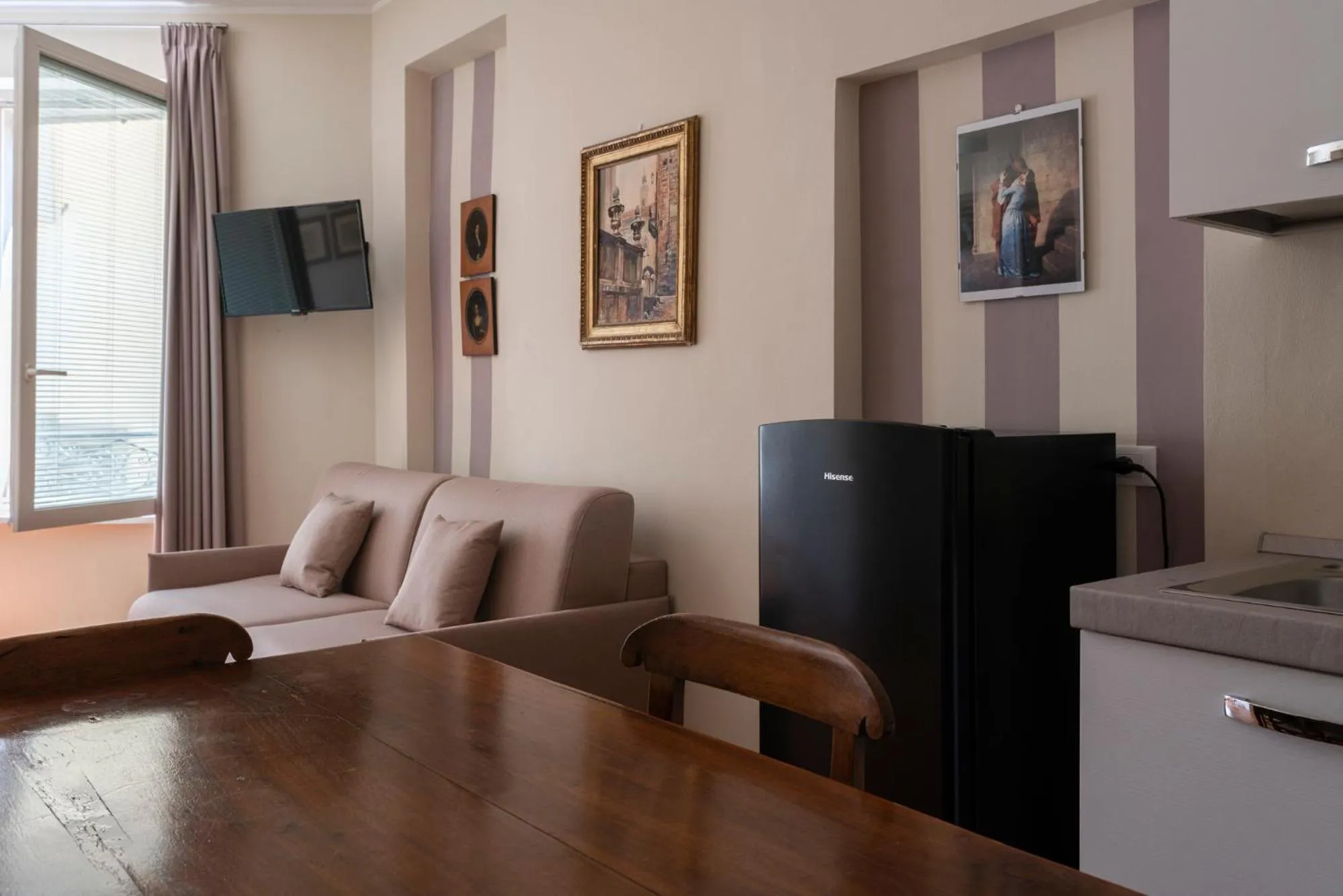 Kitchen or kitchenette in Casa di Sofia Città Alta