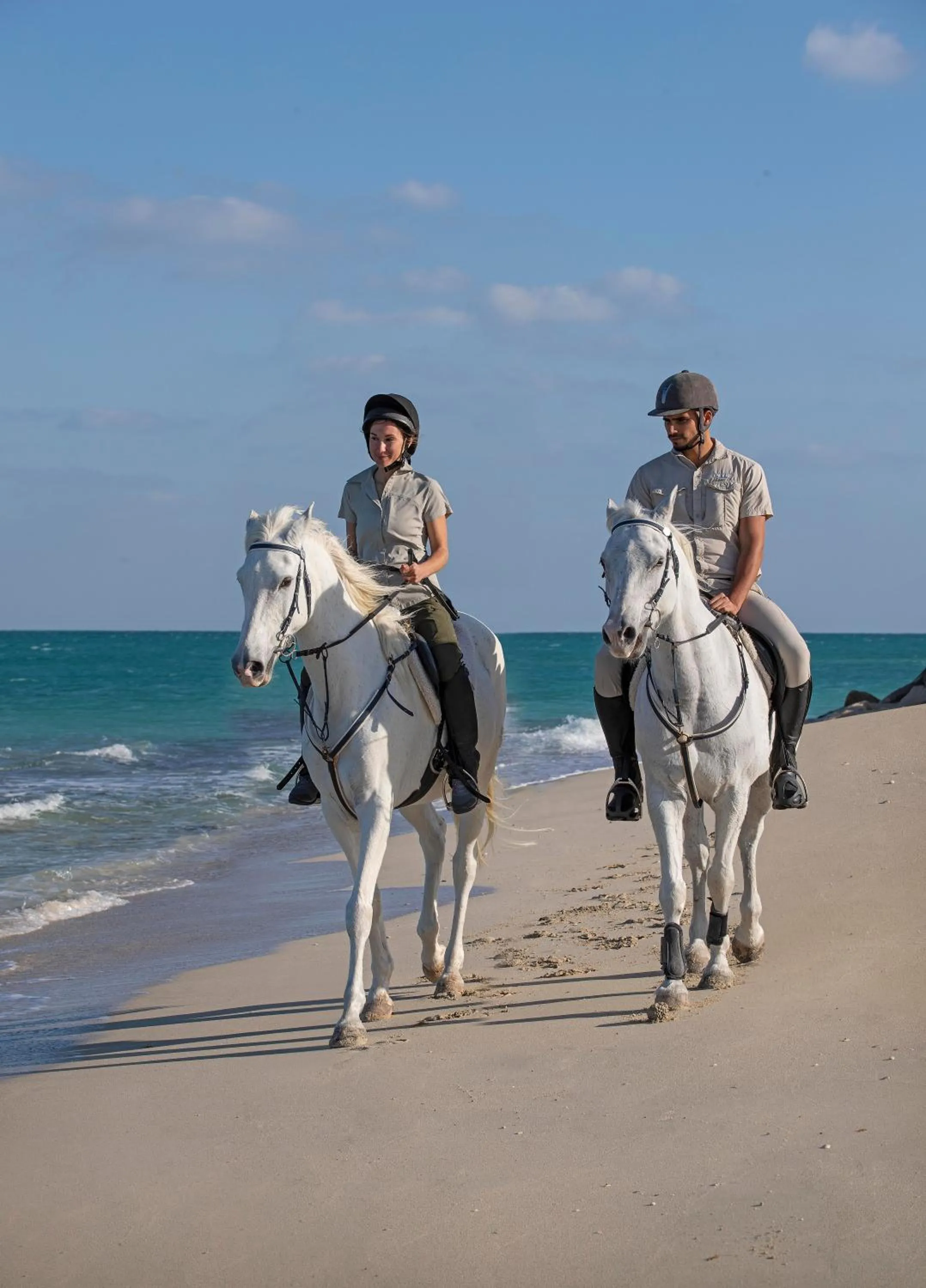 People in Anantara Sir Bani Yas Island Al Sahel Villas