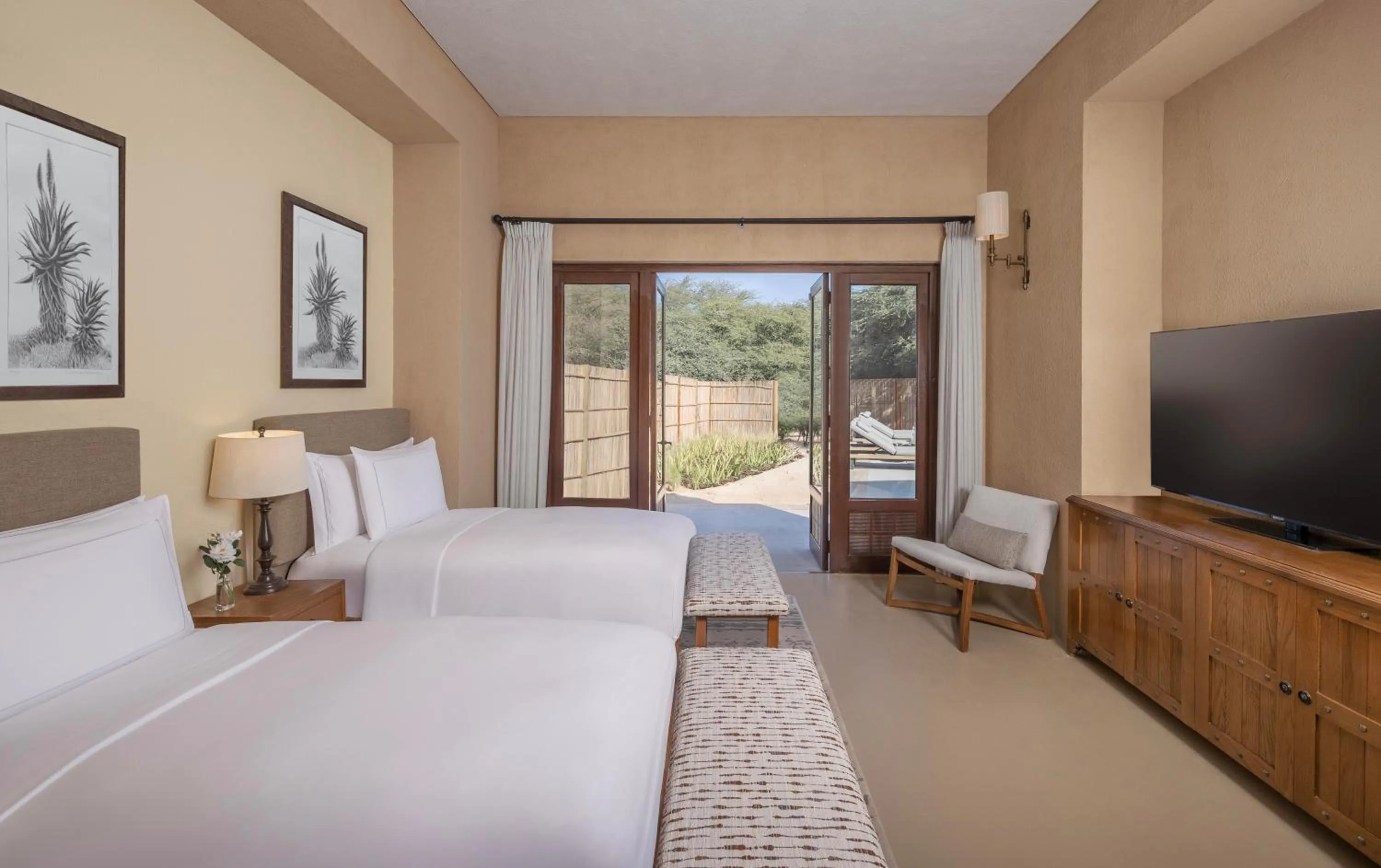 Property building, Bed in Anantara Sir Bani Yas Island Al Sahel Villas