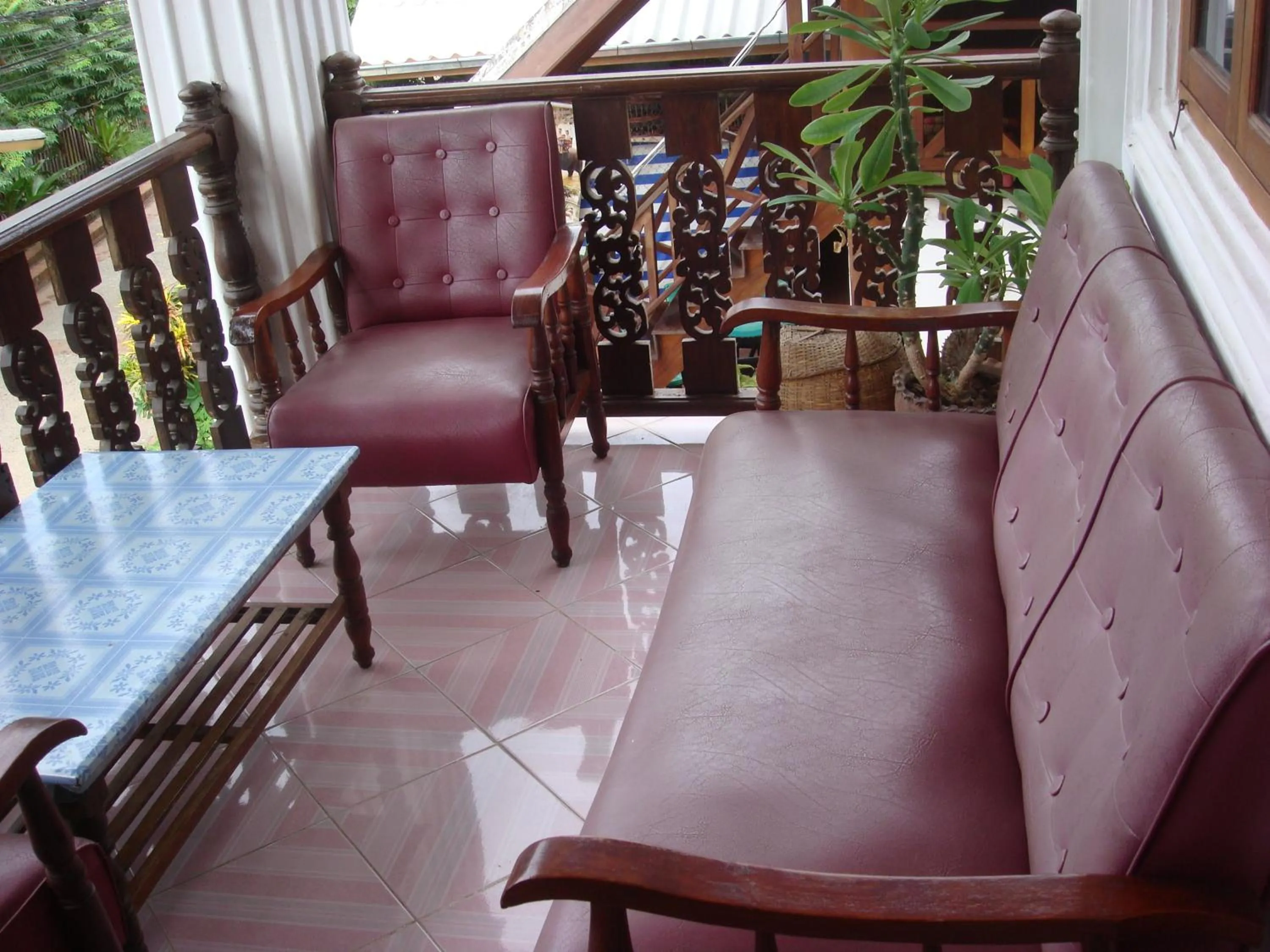 Balcony/Terrace in Rattana Guesthouse