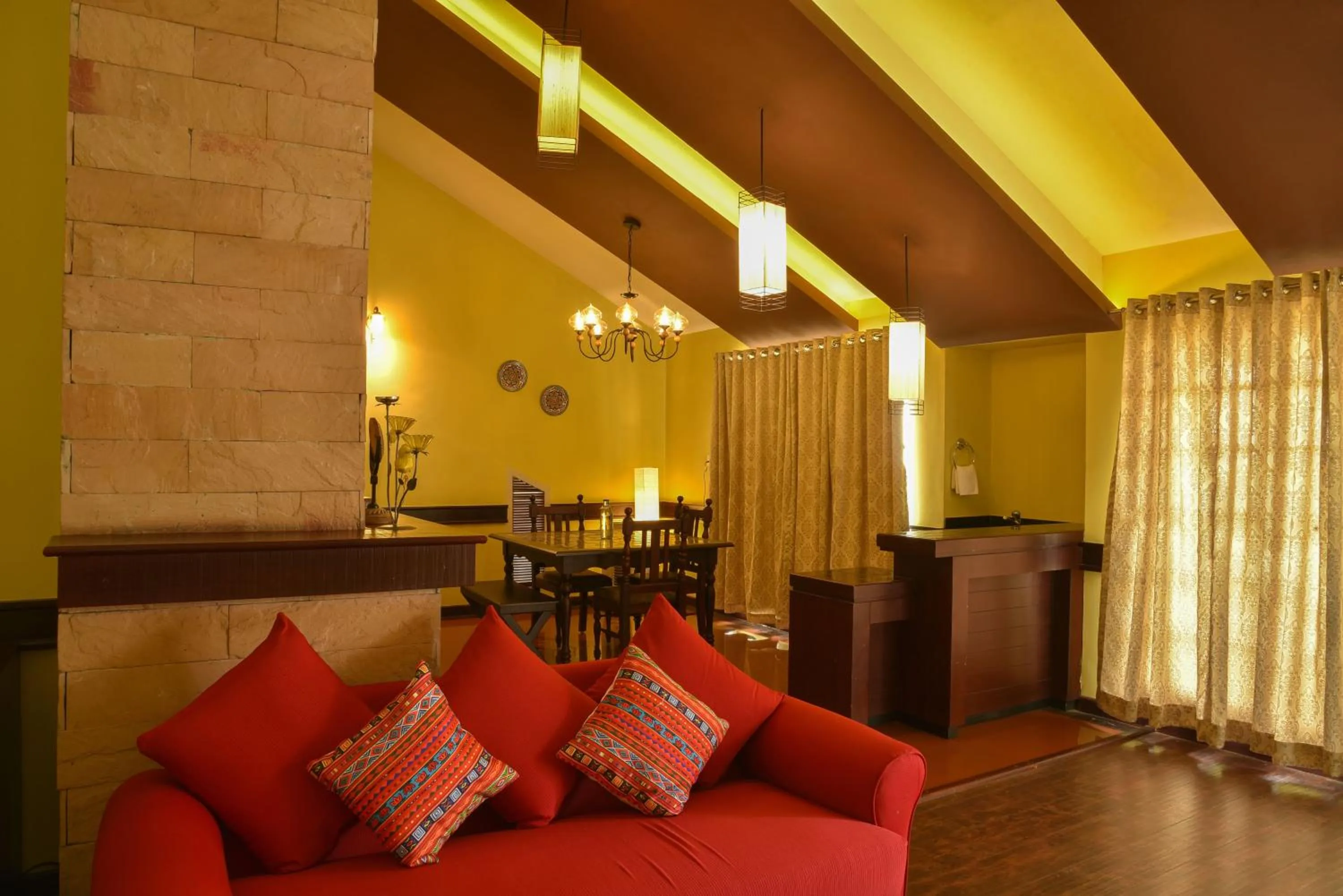 Living room in The Siena Village