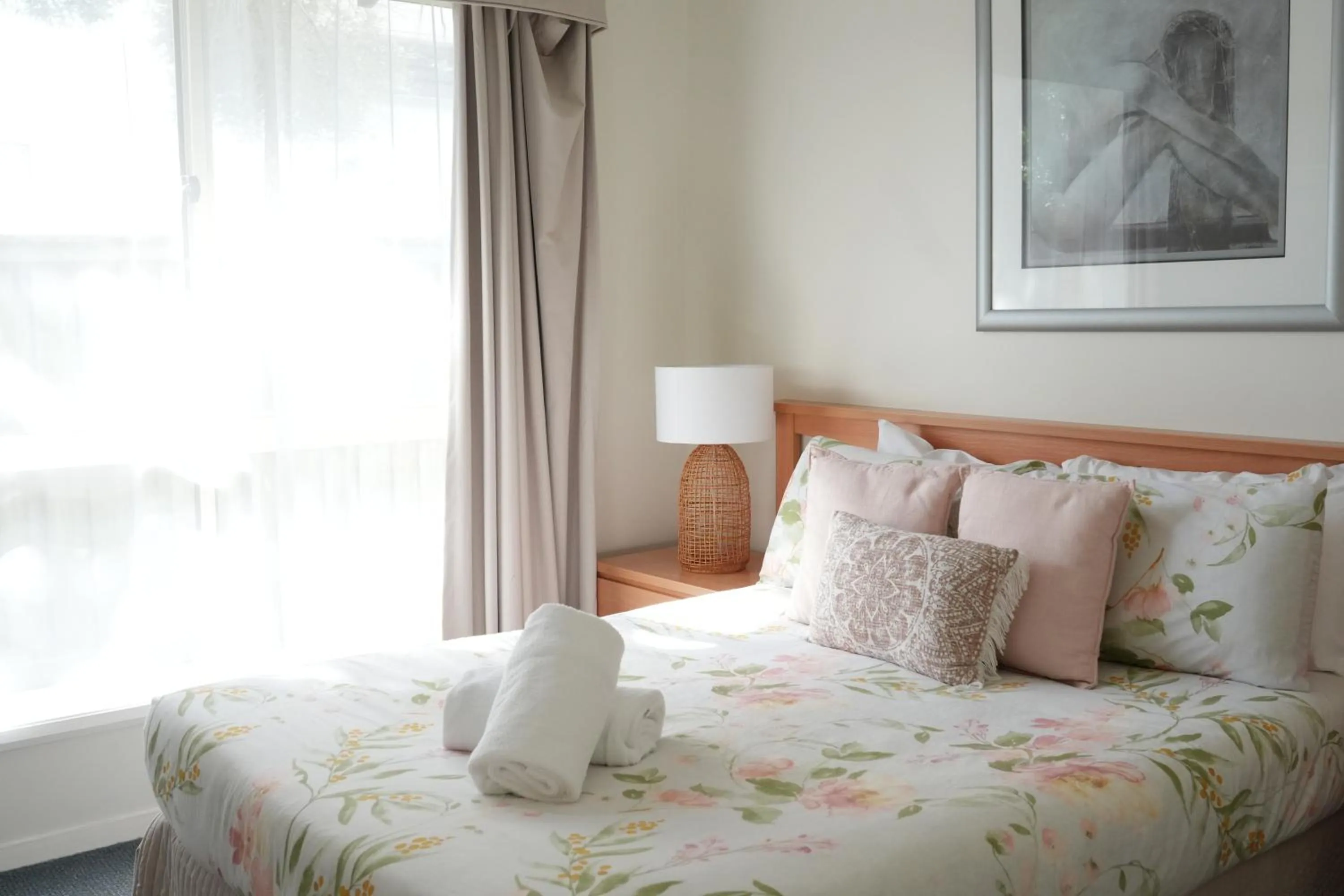 Bed in The Clan Terrigal