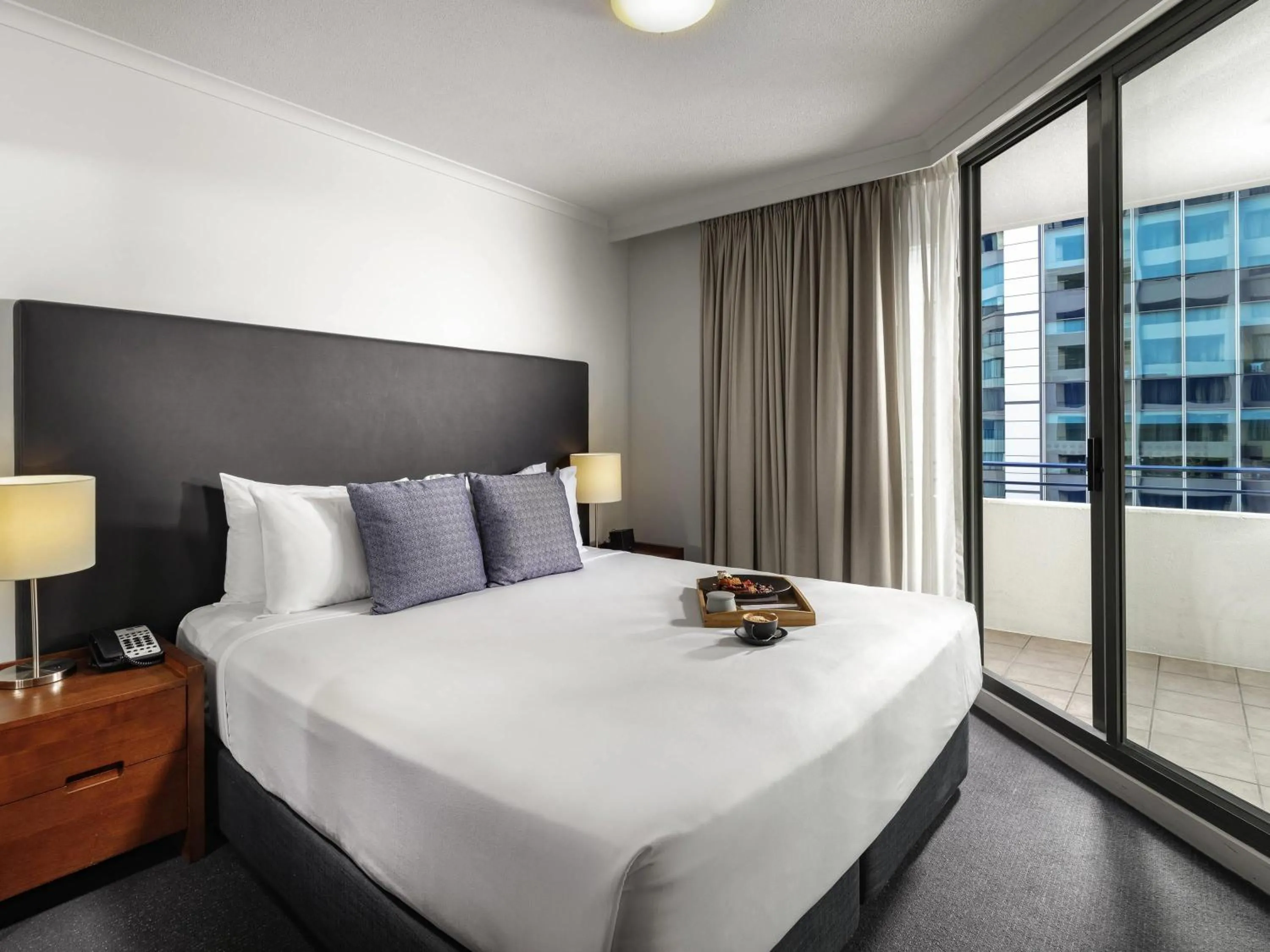 Bedroom, Bed in The Sebel Brisbane