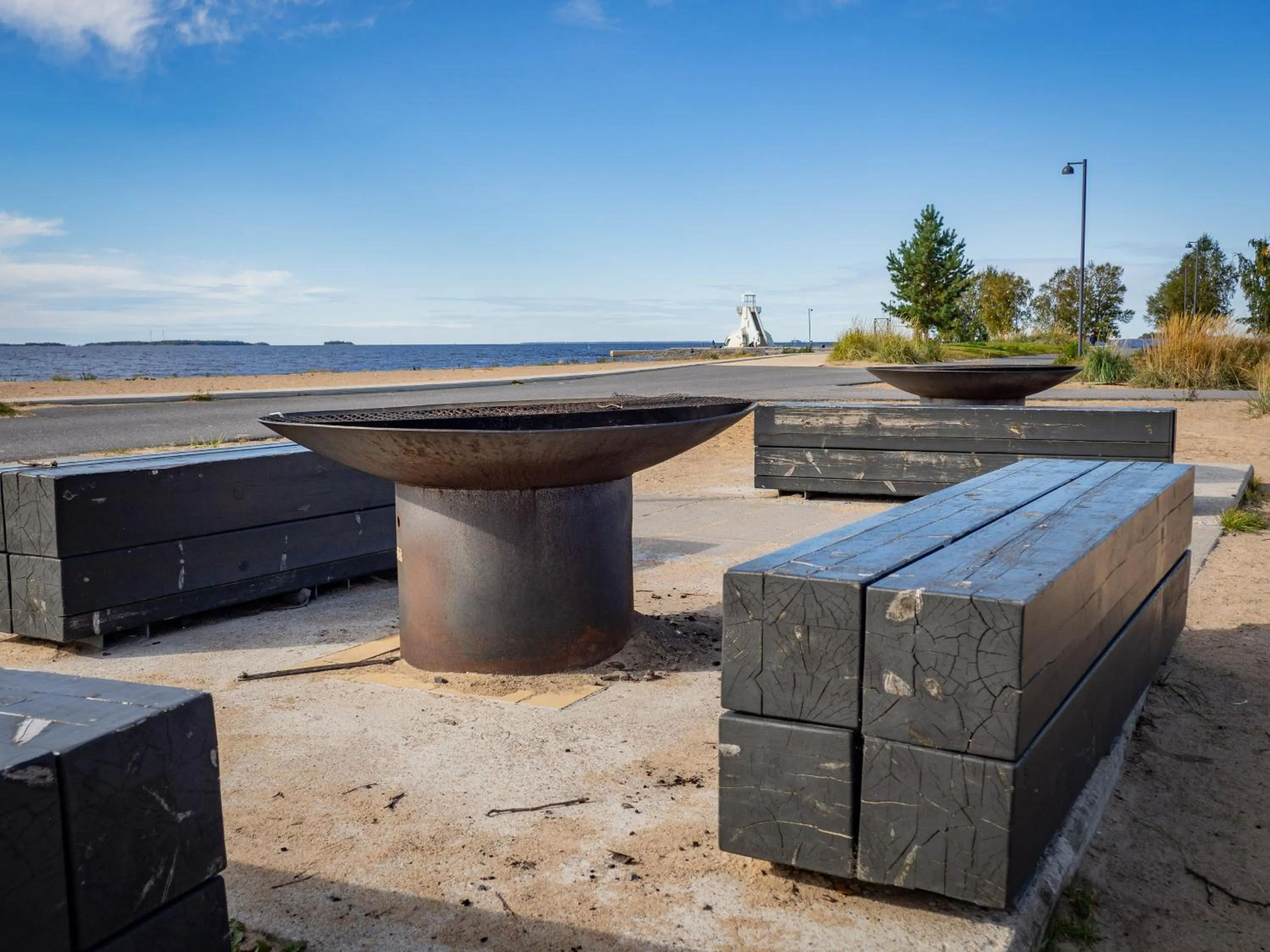 Area and facilities in Nallikari Seaside Cottages