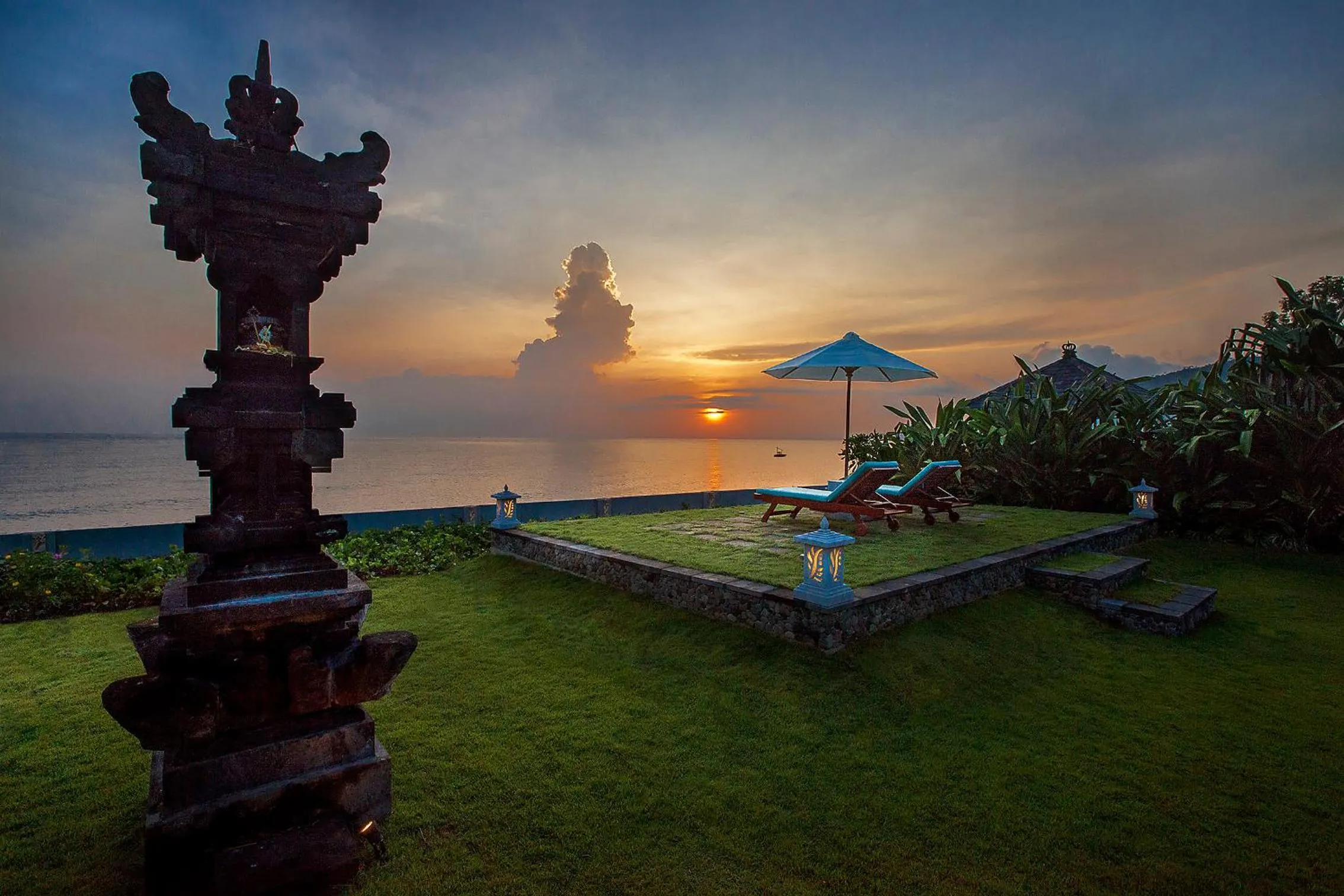 Sea view in Aslin Villa