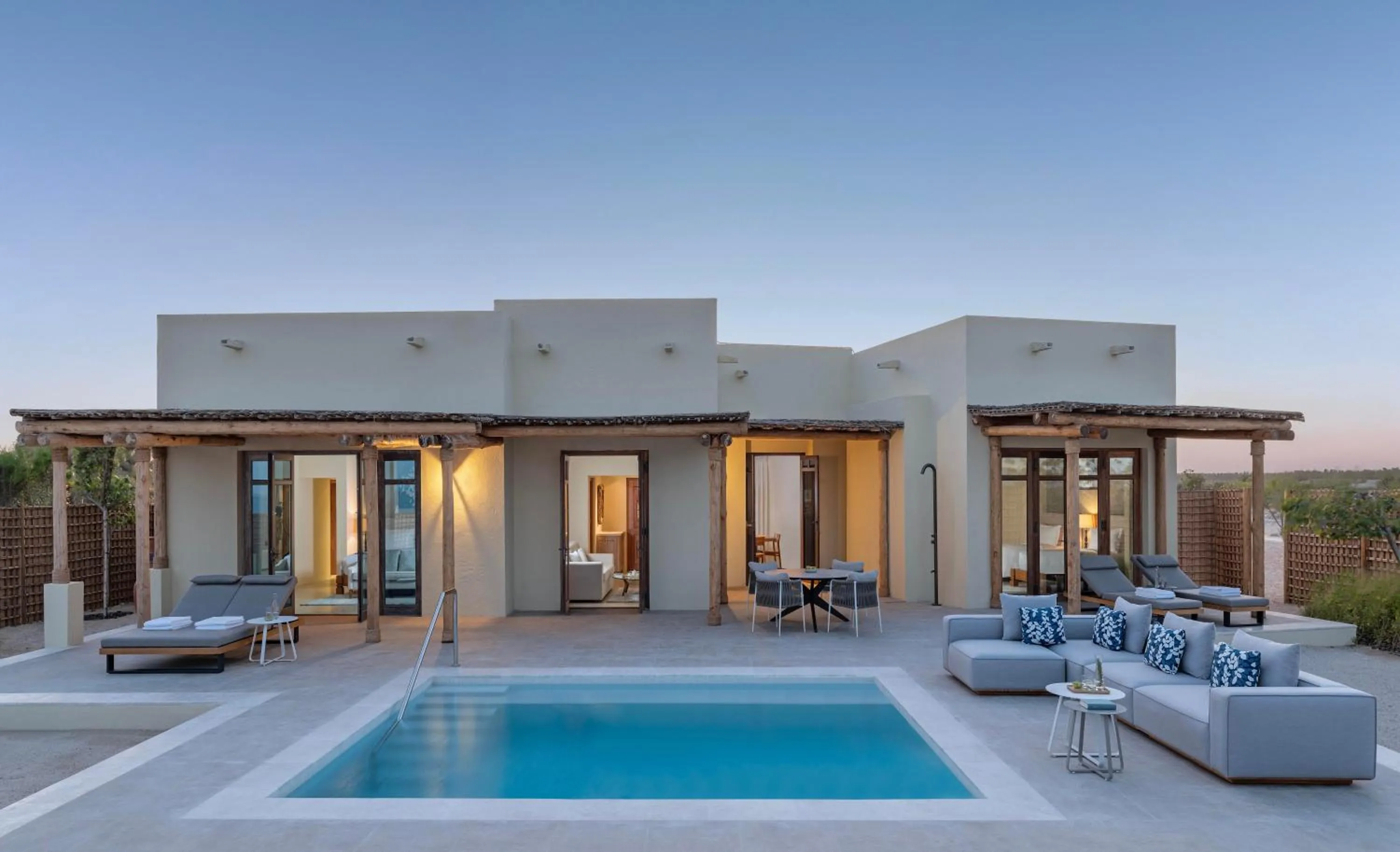 Property building in Anantara Sir Bani Yas Island Al Yamm Villa Resort