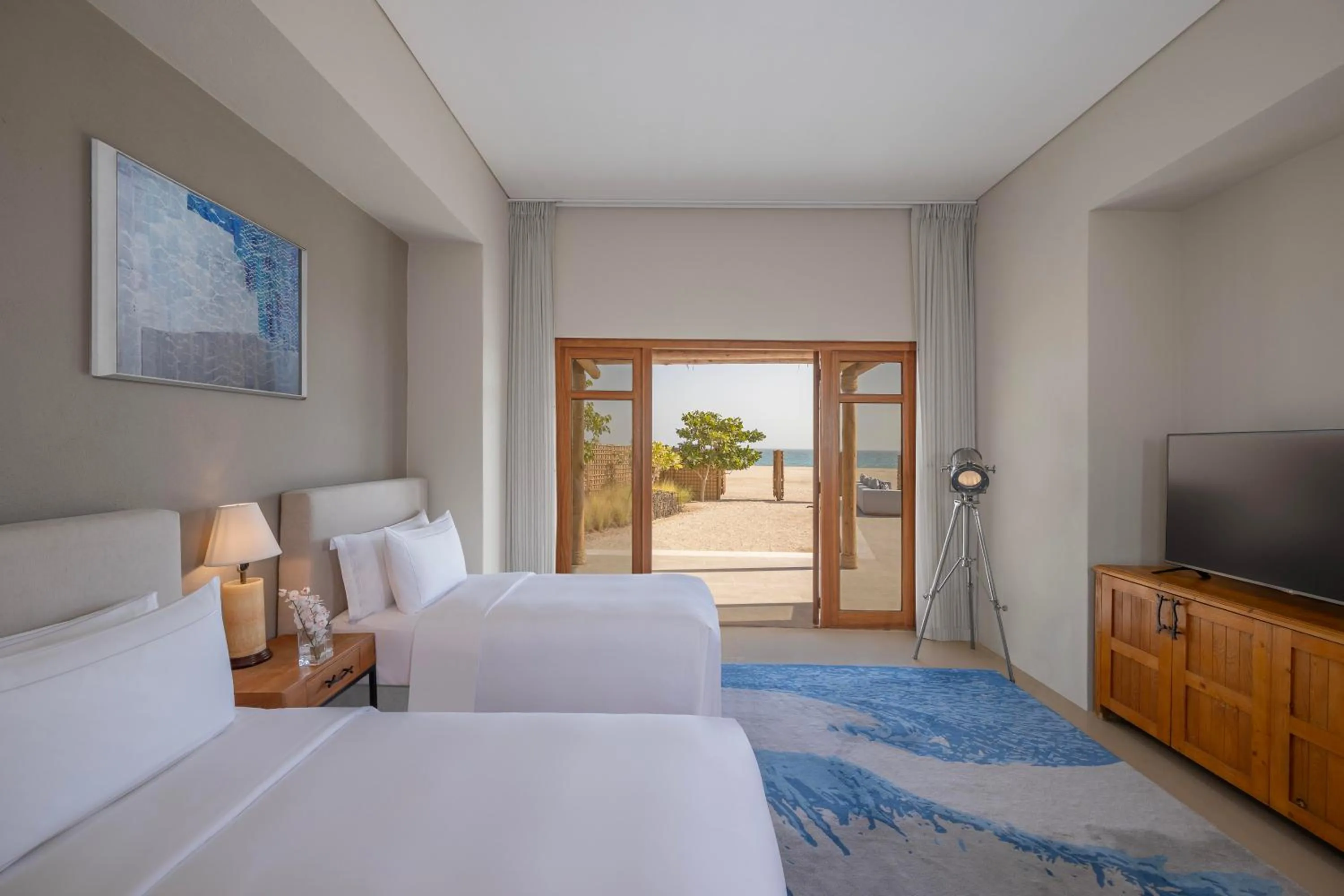 Property building, Bed in Anantara Sir Bani Yas Island Al Yamm Villa Resort