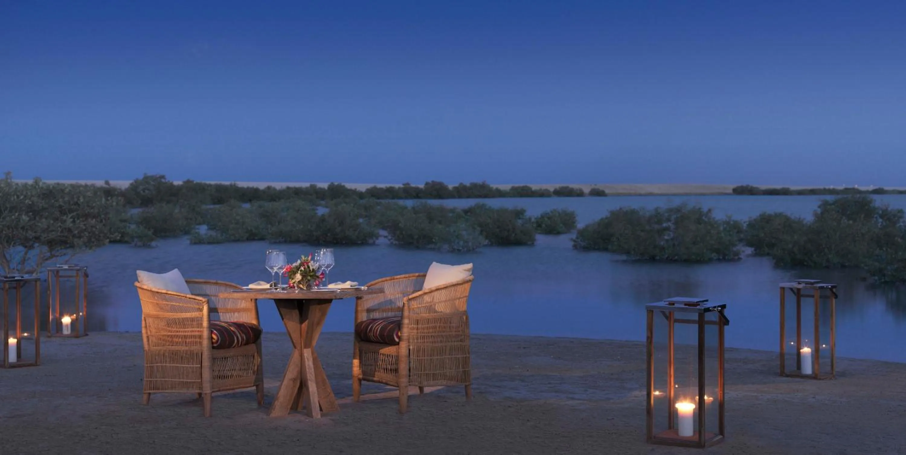 Restaurant/places to eat in Anantara Sir Bani Yas Island Al Yamm Villa Resort