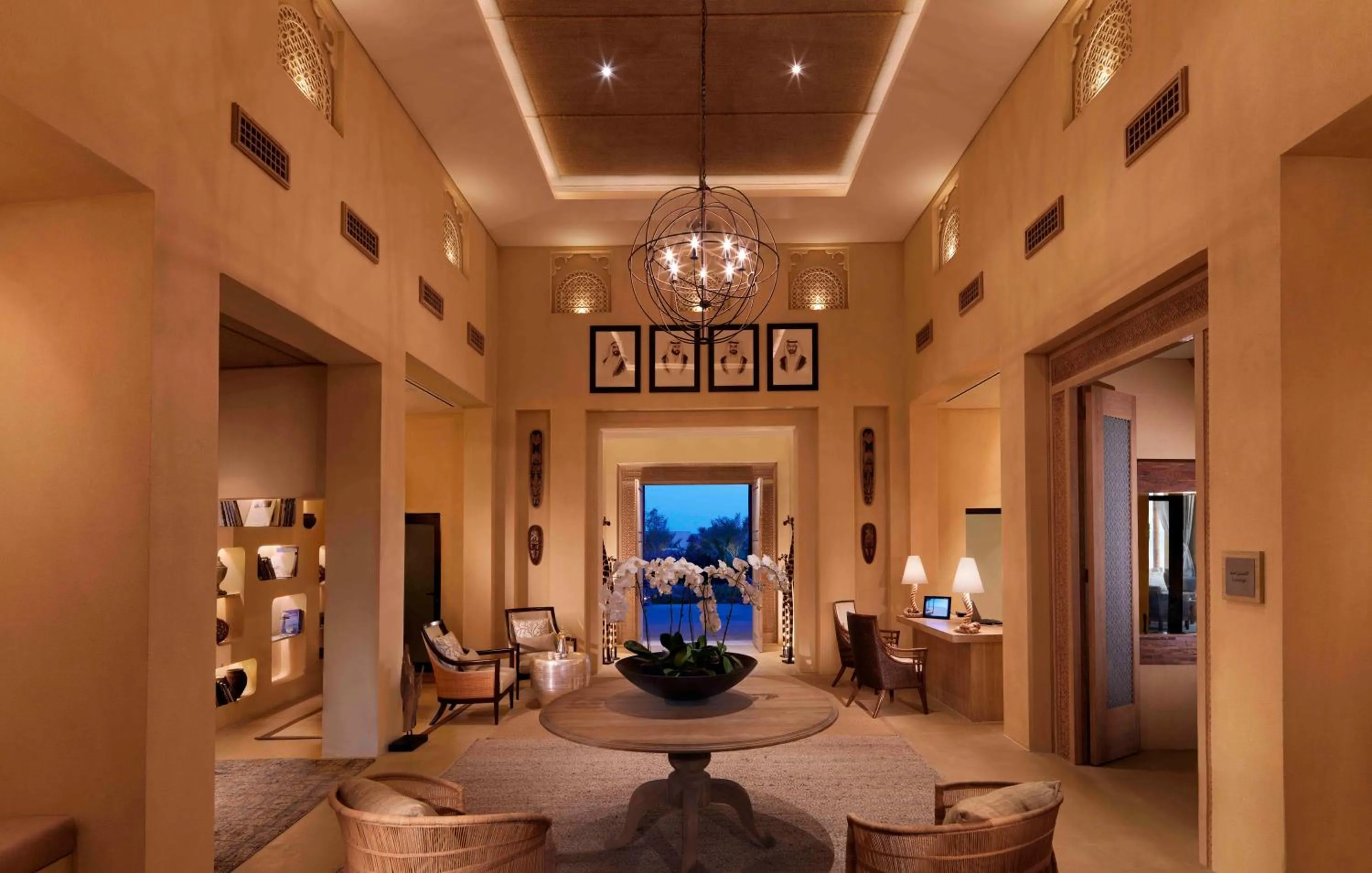 Lobby or reception in Anantara Sir Bani Yas Island Al Yamm Villa Resort
