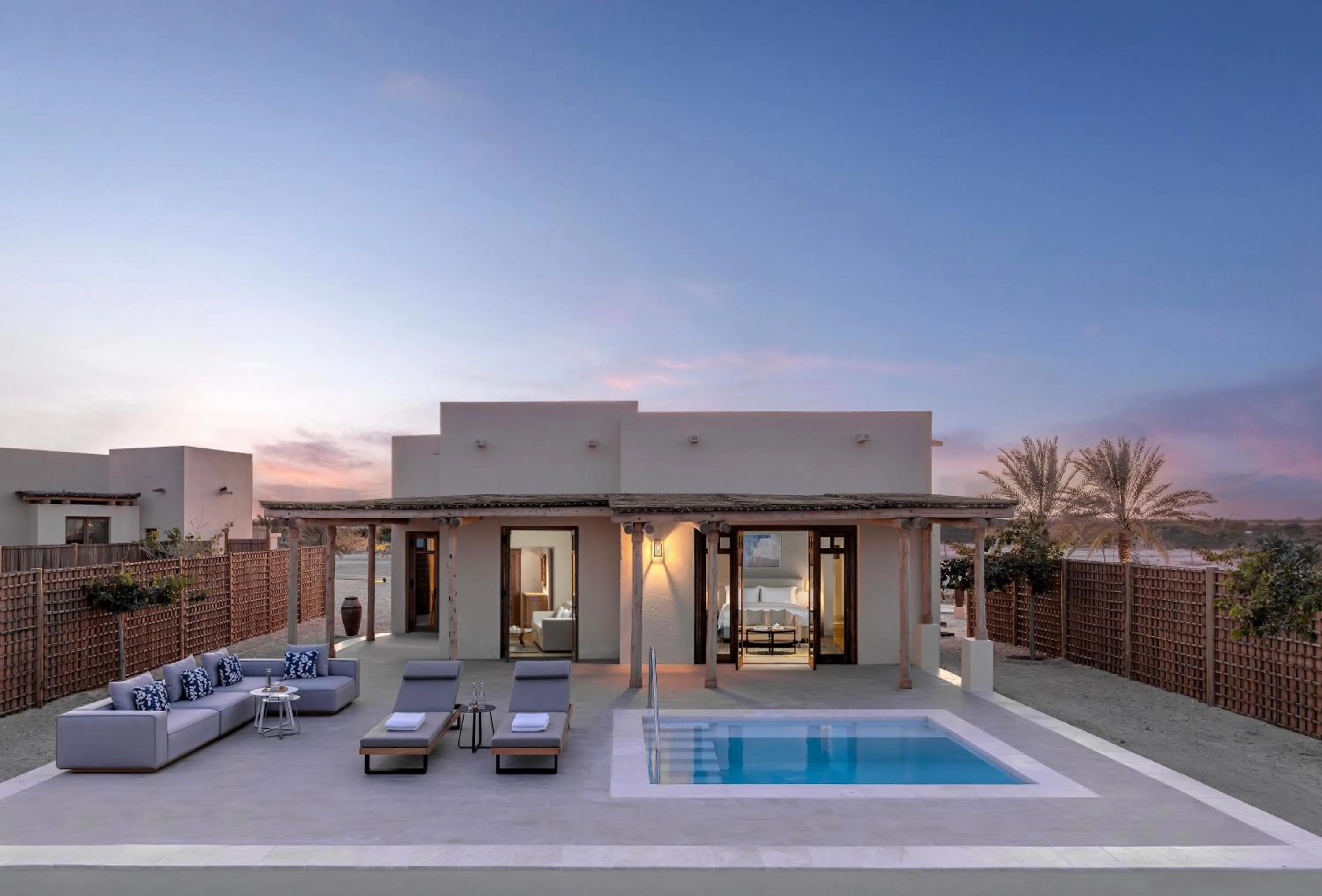 Property building in Anantara Sir Bani Yas Island Al Yamm Villa Resort